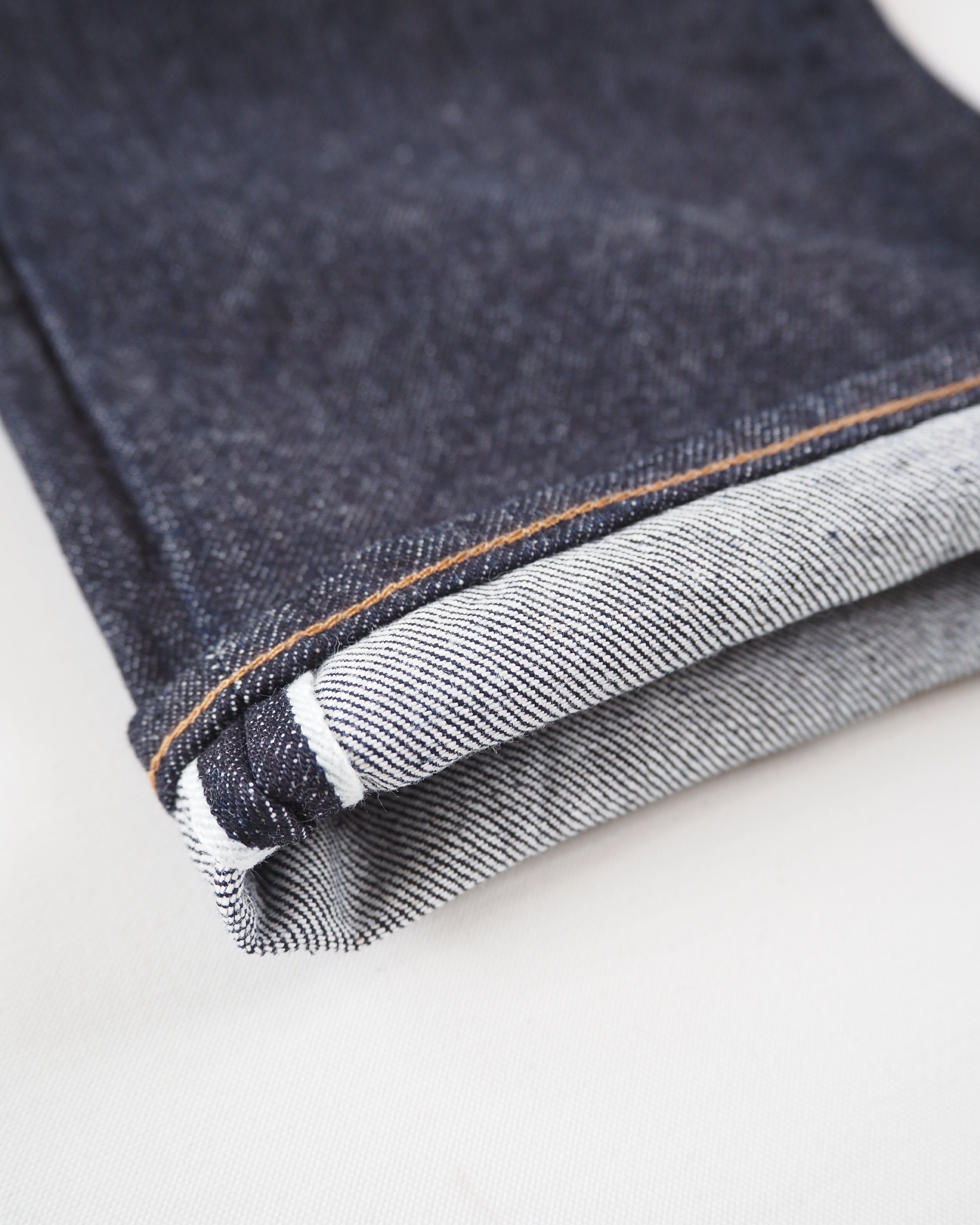 13.5 oz. standard selvage denim pants, Indigo