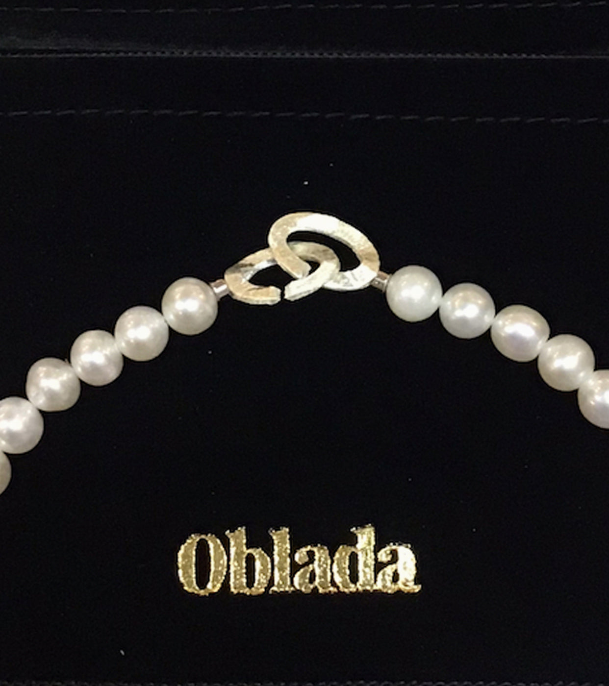 Oblada  PEARL NECKLACE, White