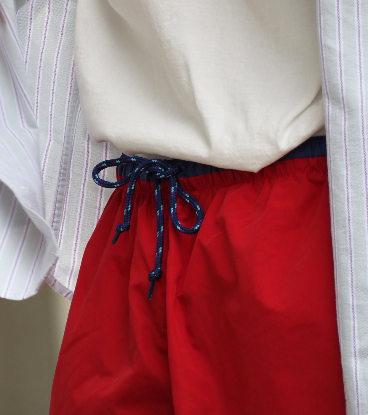 L.L.Bean JAPAN EDITION Milo Pull On Shorts , Red