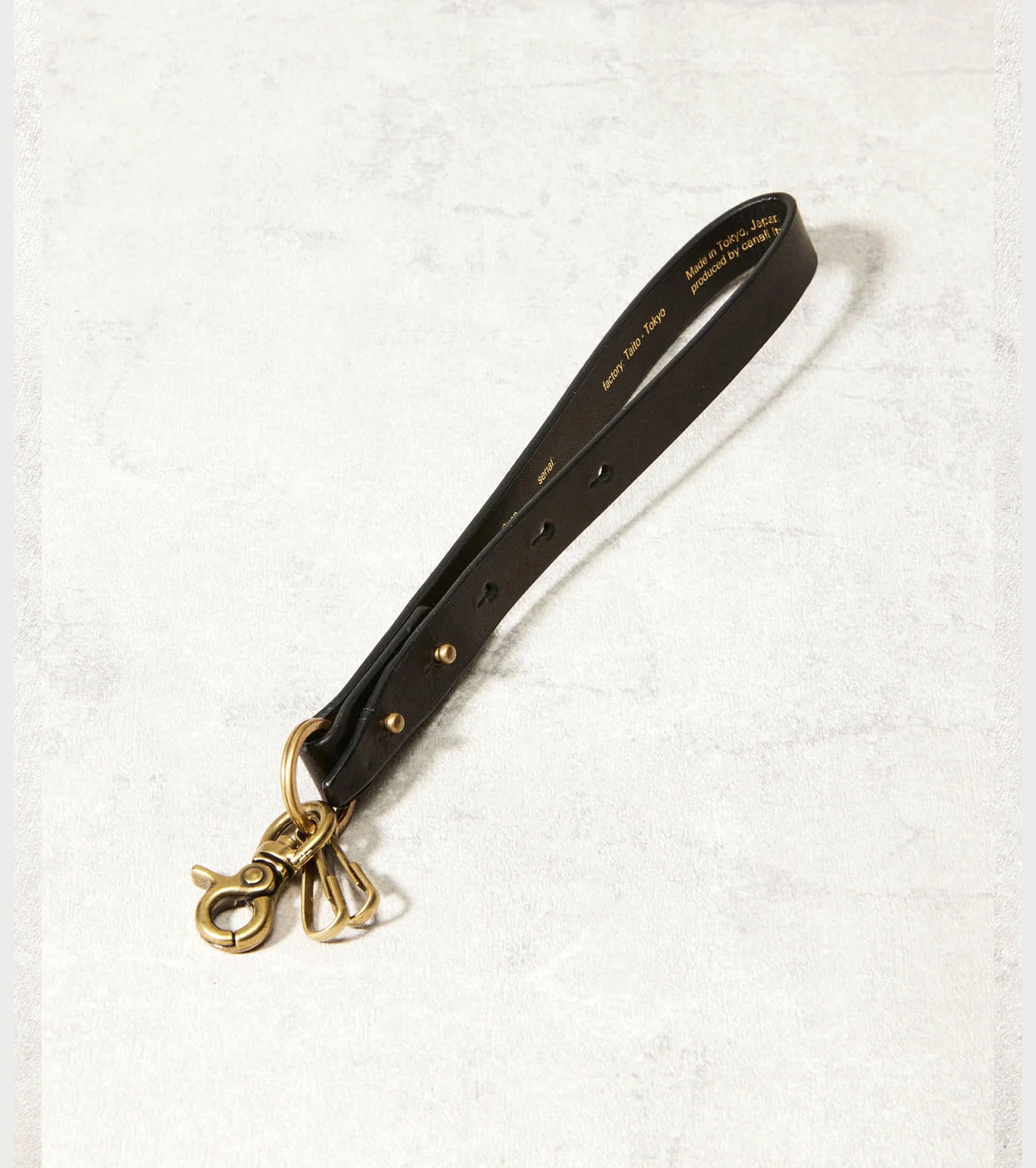Texnh LEATHER STRAP , Black