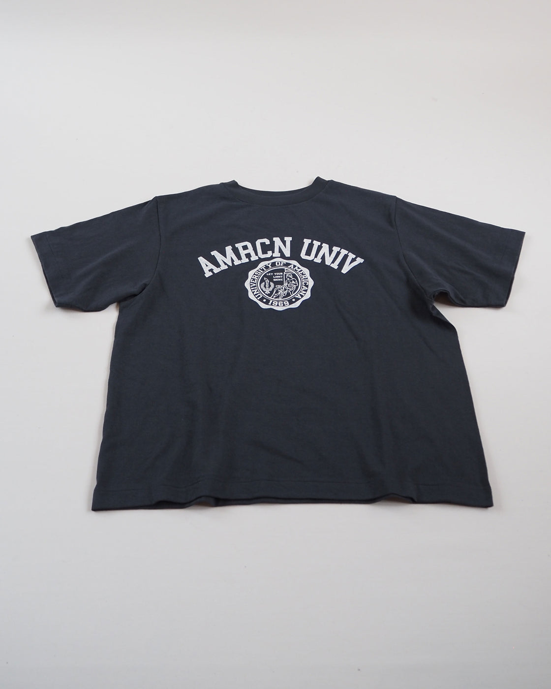Souvenir Print Seamless Tee Shirt, Sumikuro