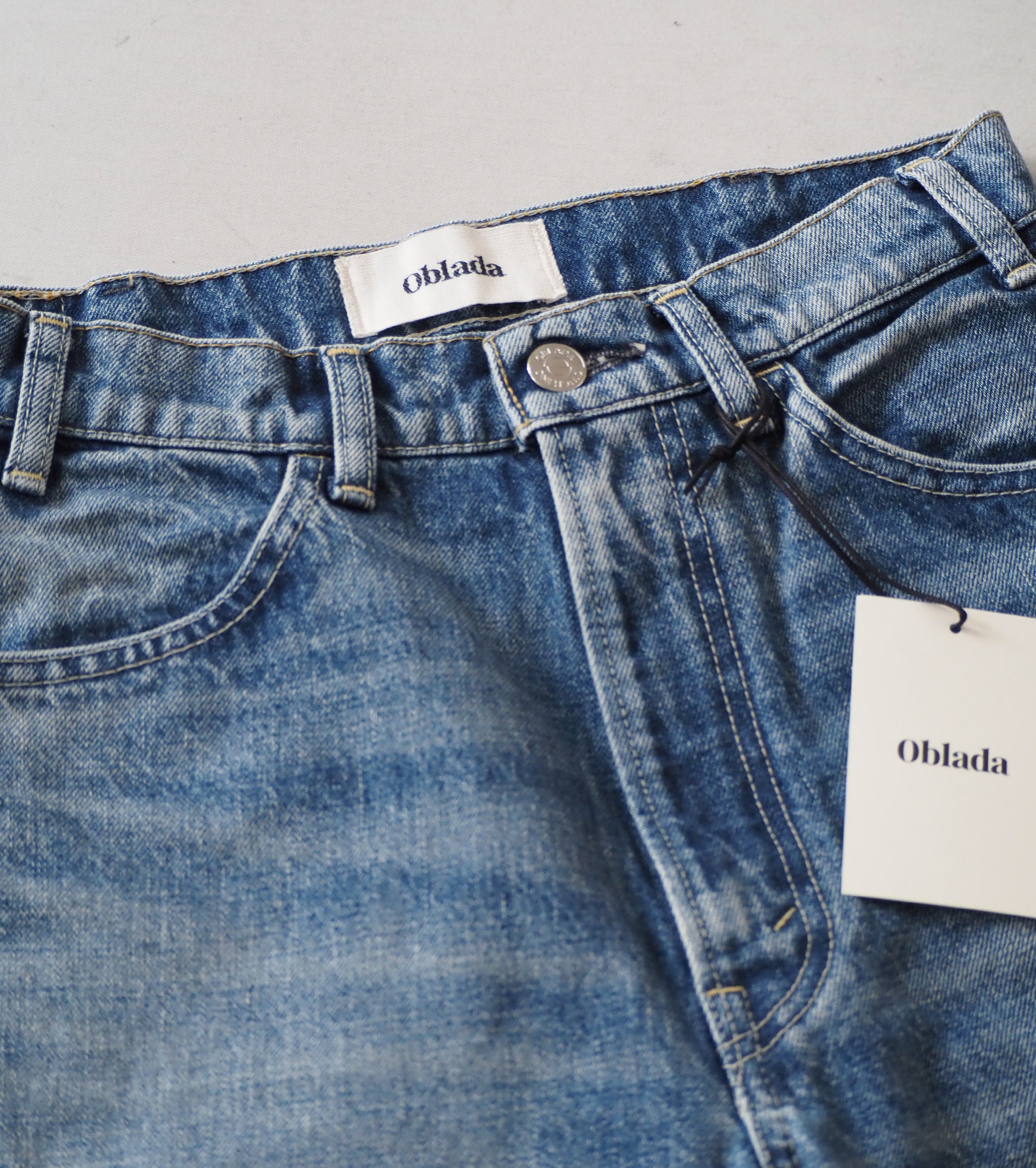 Oblada USUAL JEANS VINTAGE, Light Blue