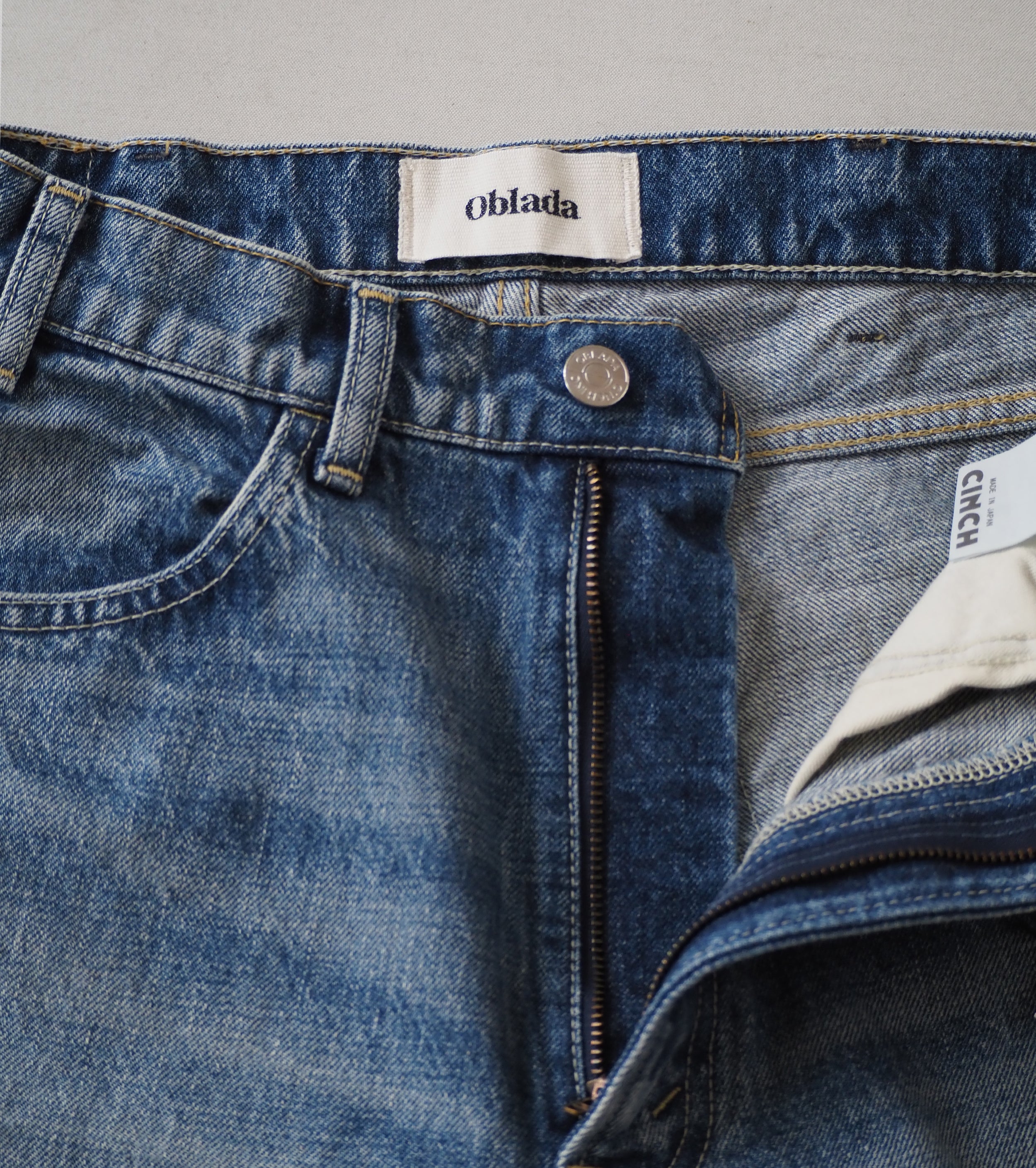 Oblada USUAL JEANS VINTAGE, Light Blue