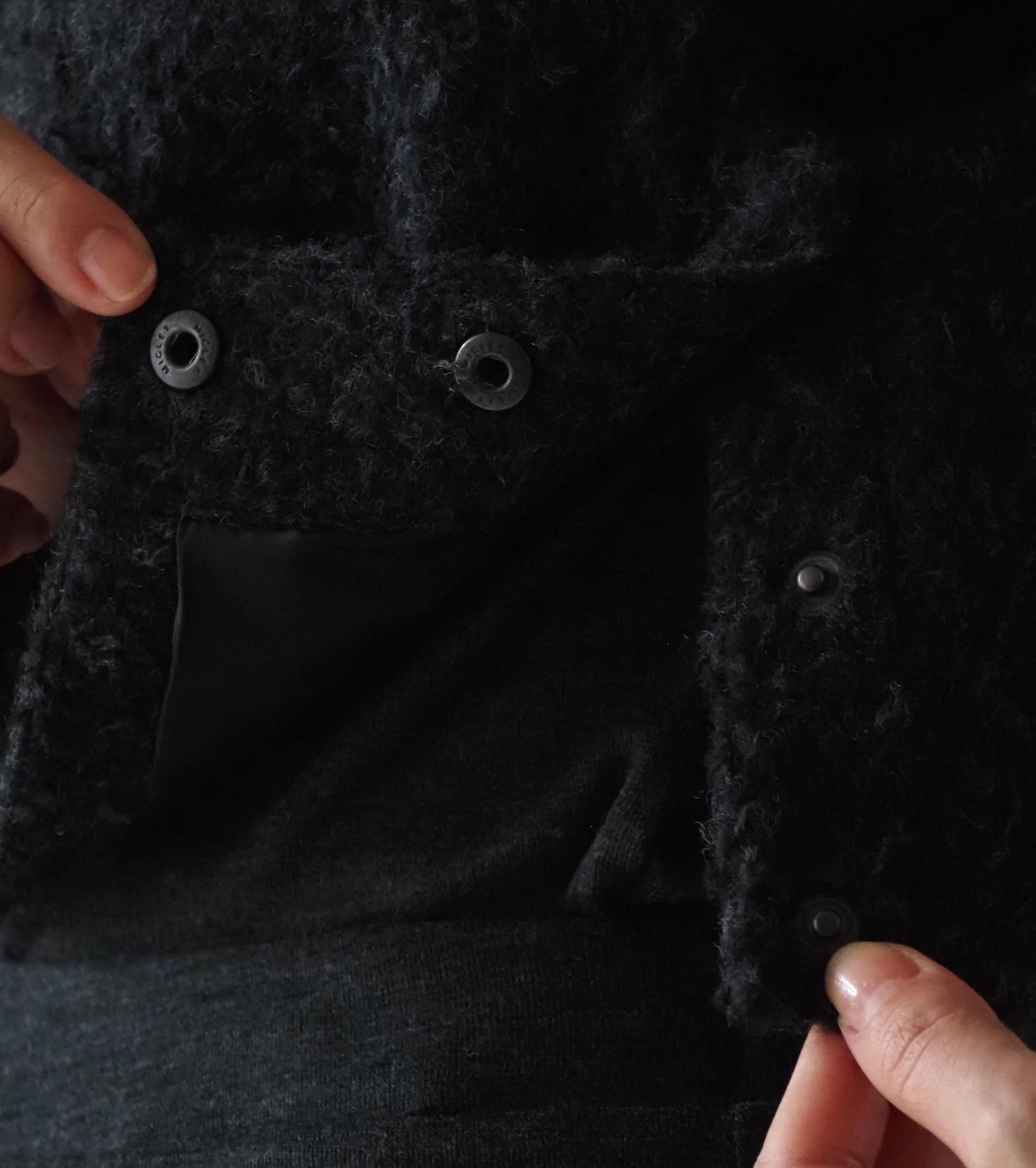 blurhms Brushed Wool Vest,Heather Charcoal