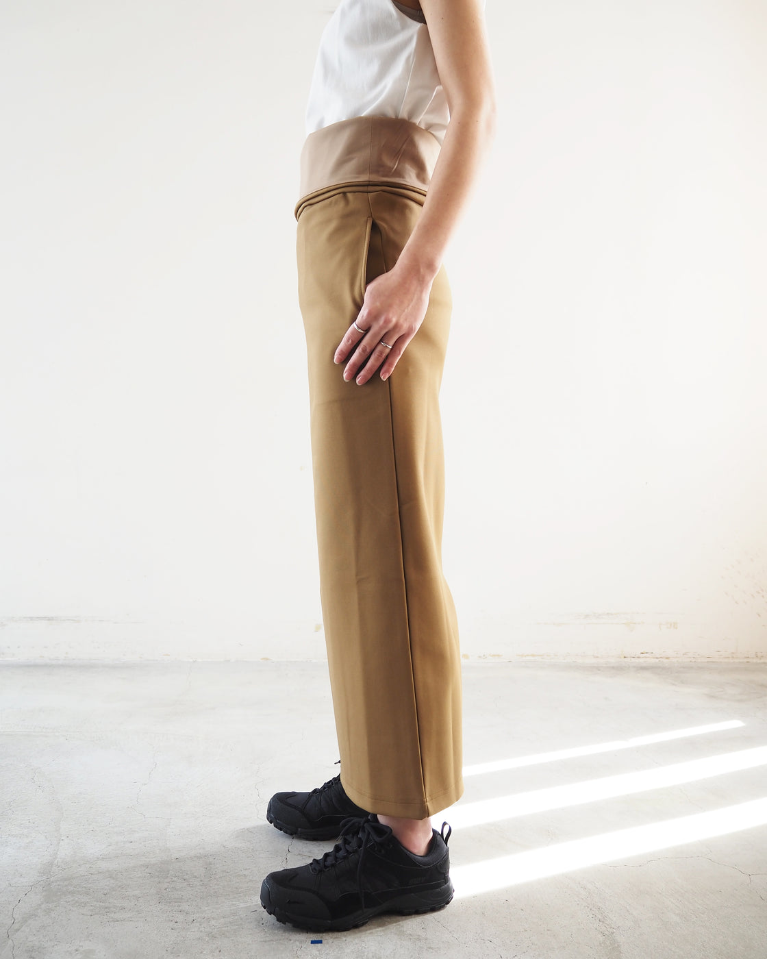 Pencil Two Way Skirt, Mustard