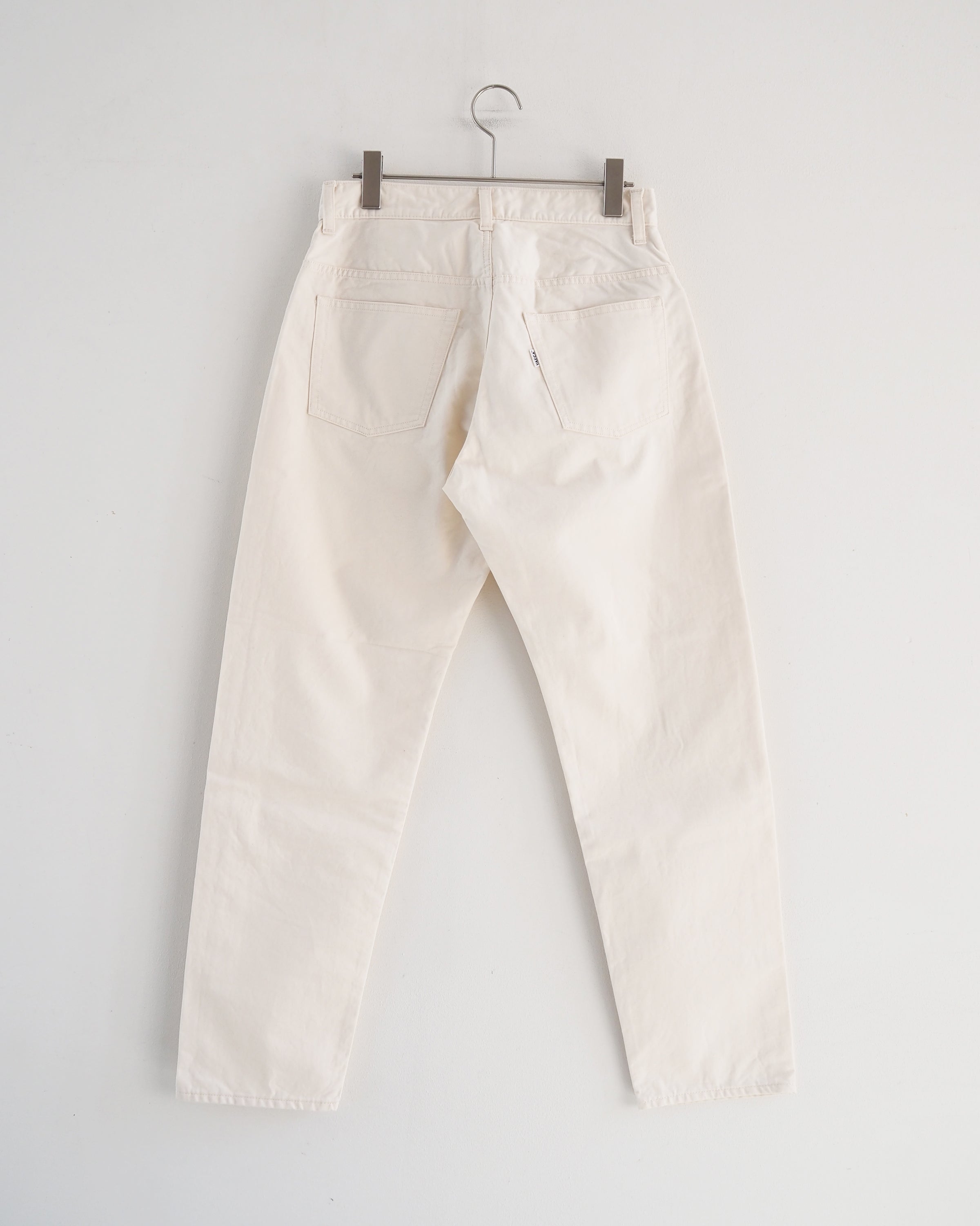 Wide tapered pants, Natural