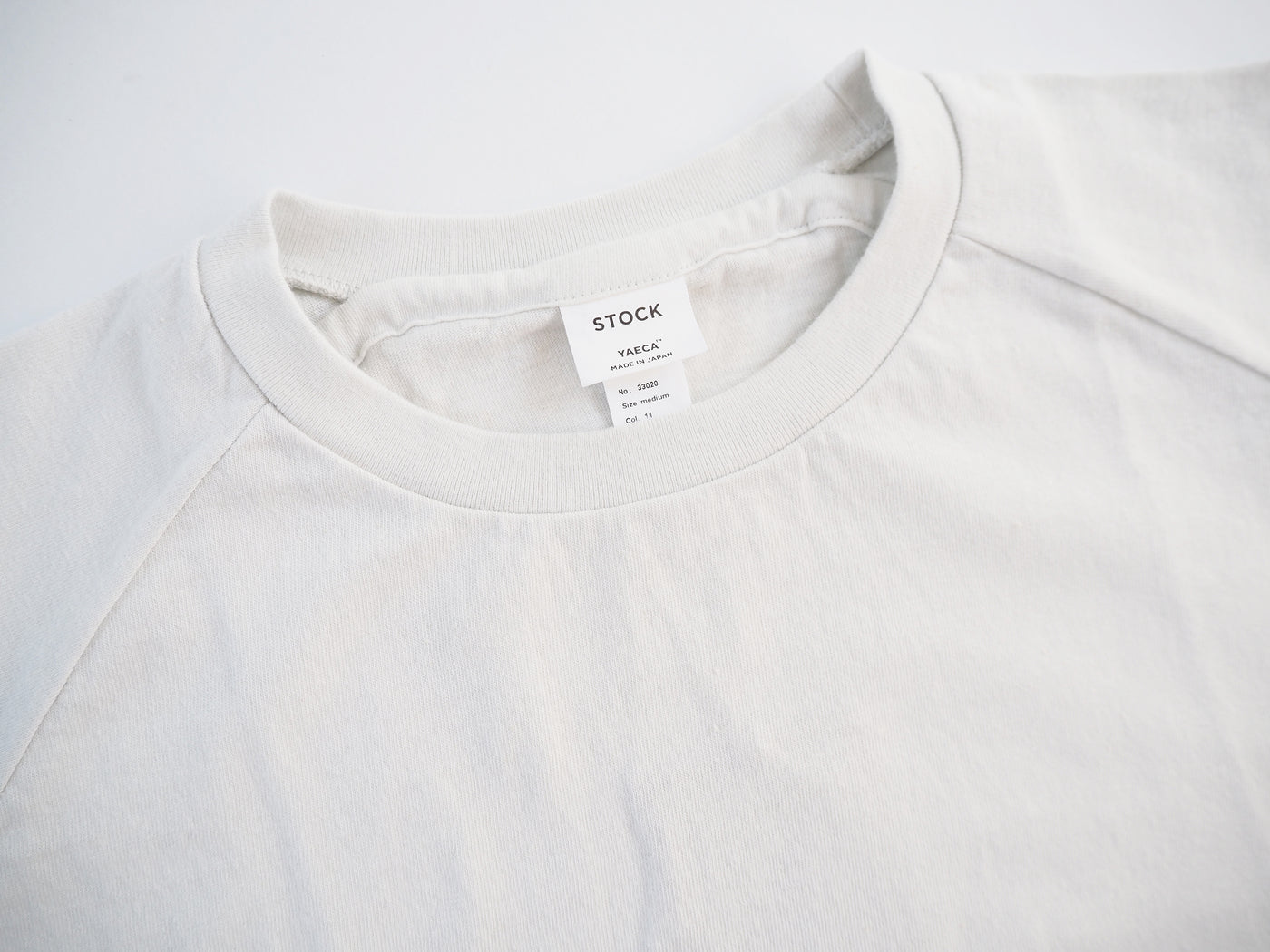 Raglan tee shirt, Kusaki Gray