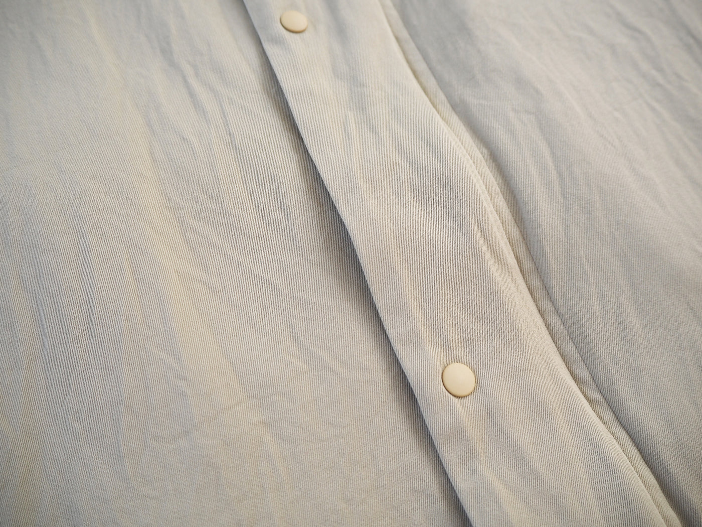 Zip coat stand collar, Beige
