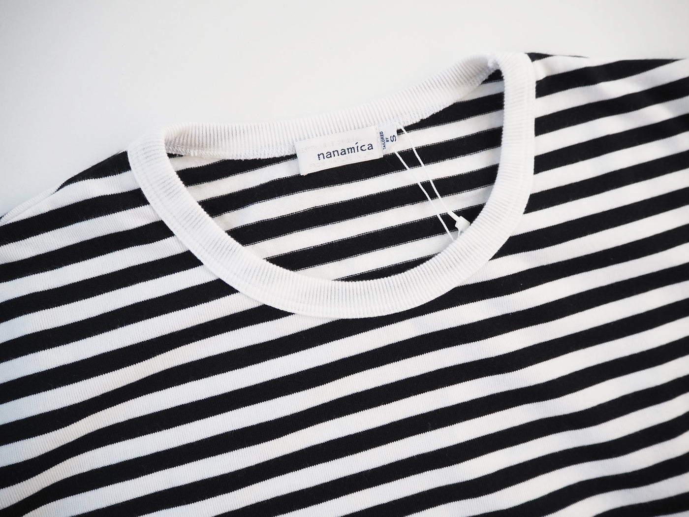 Coolmax Stripe Jersey Tee, Black x White