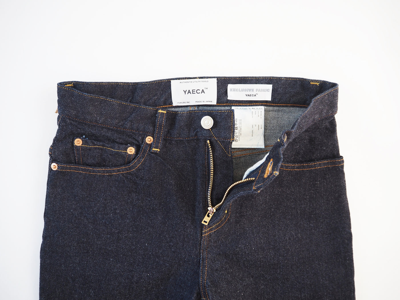 Straight denim, Indigo