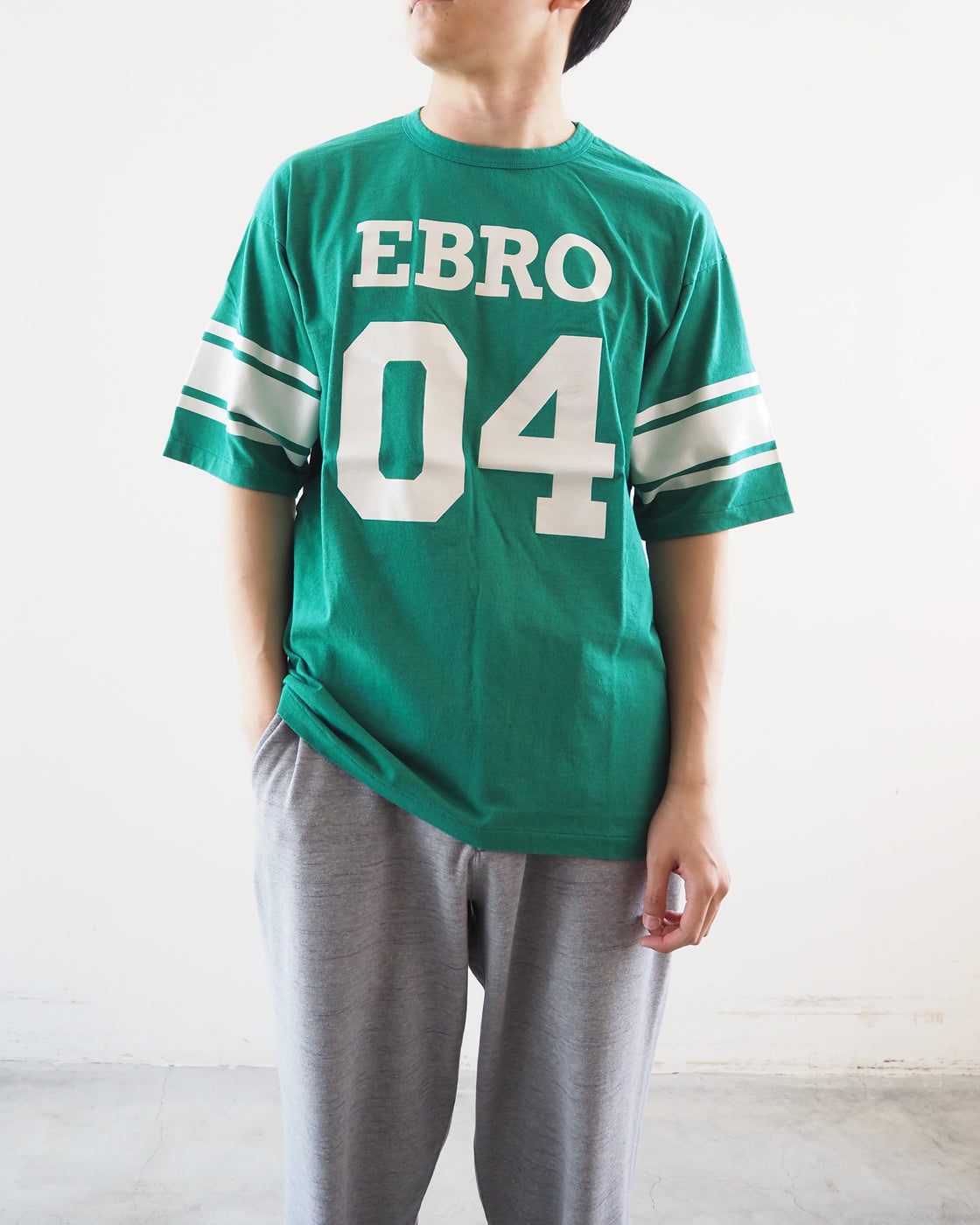 Football Short Sleeve Tee Shirt, Green