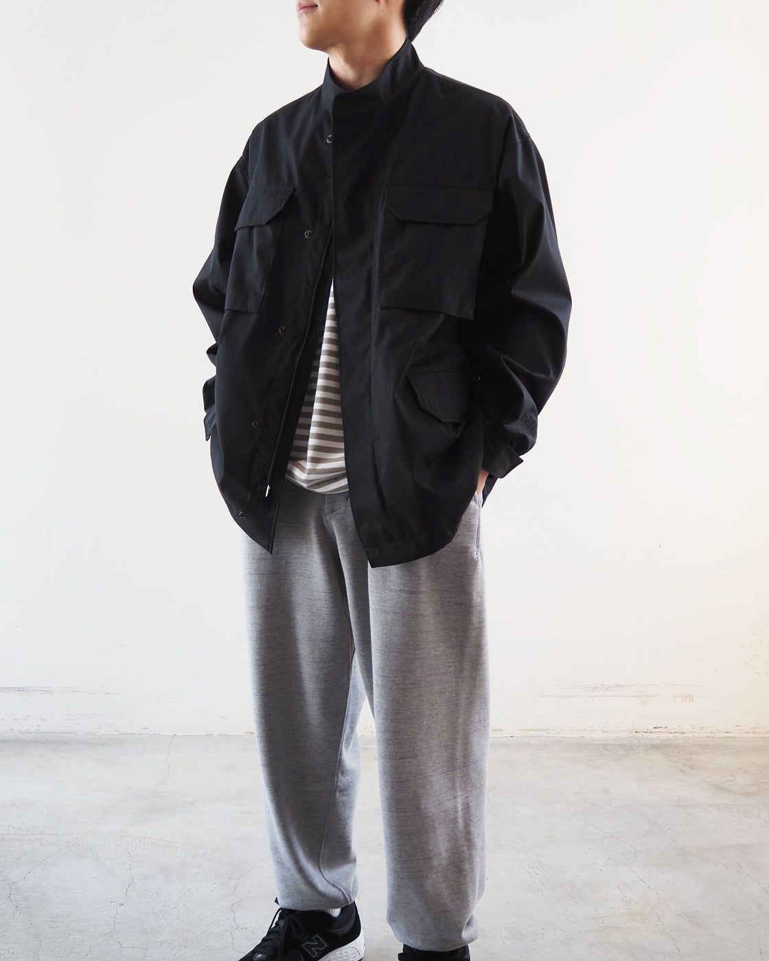 65/35 Field Jacket, Black