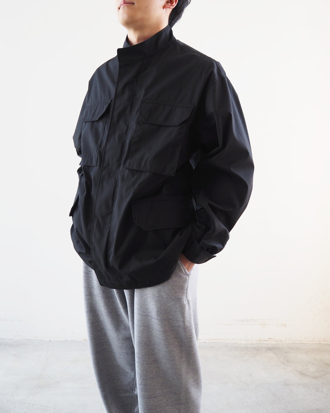 65/35 Field Jacket, Black