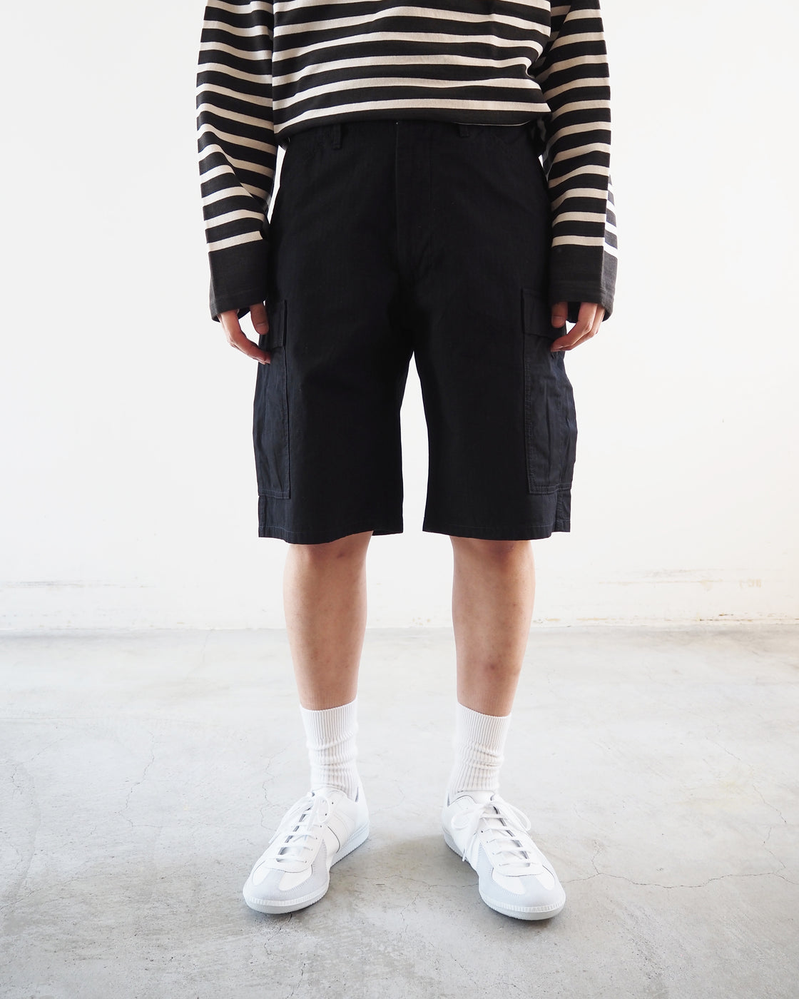 nanamica Cargo shorts, Black