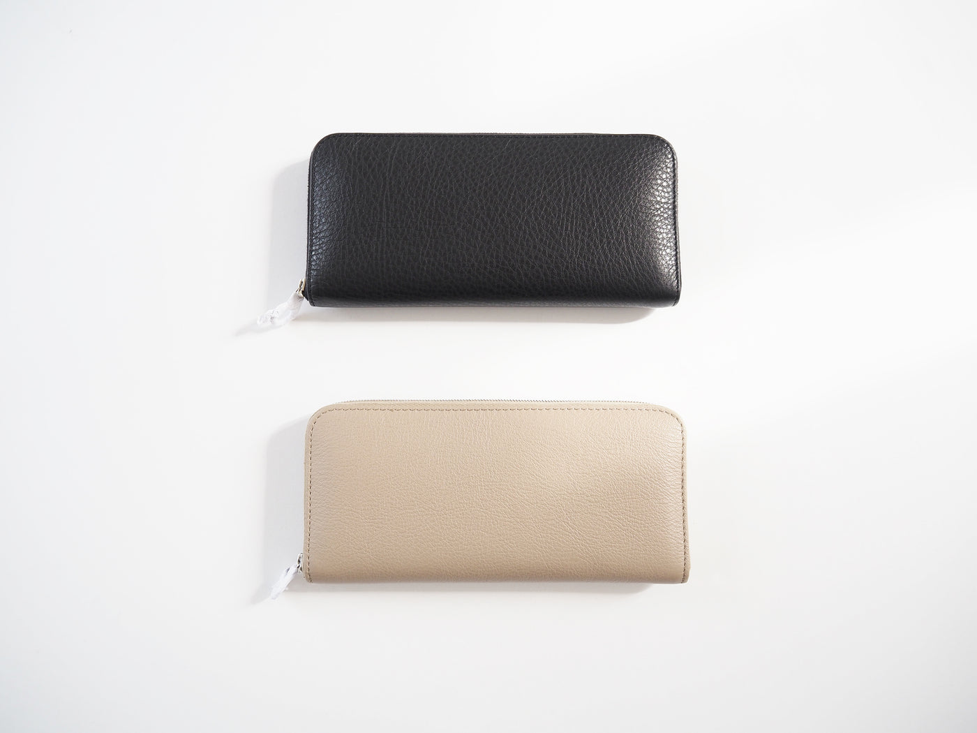 Round wallet, Black