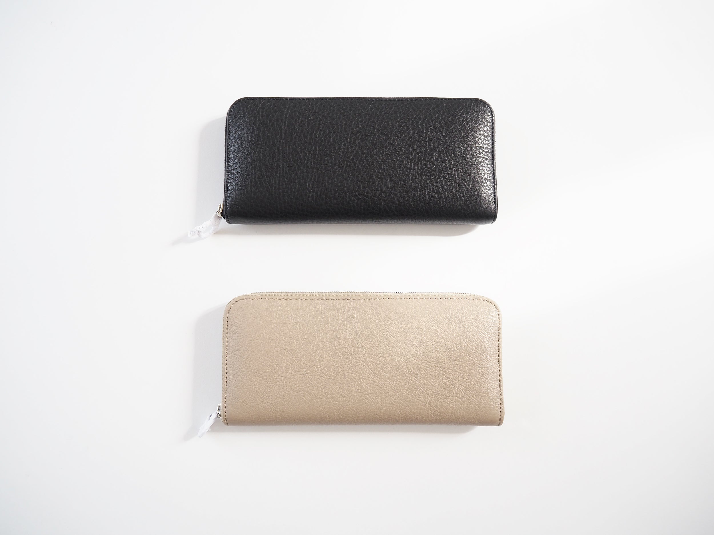Round wallet, Black