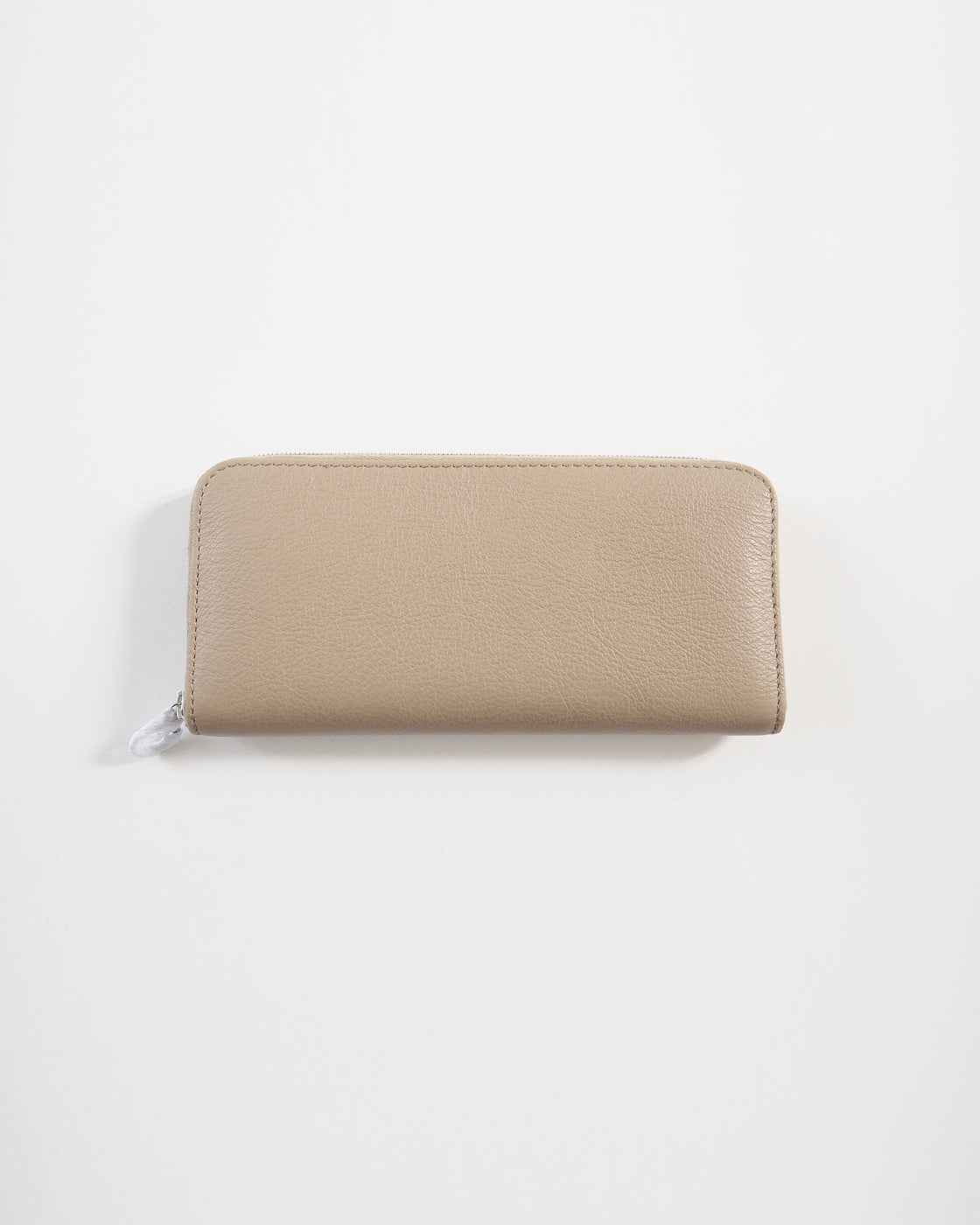 Round wallet, Gray Beige