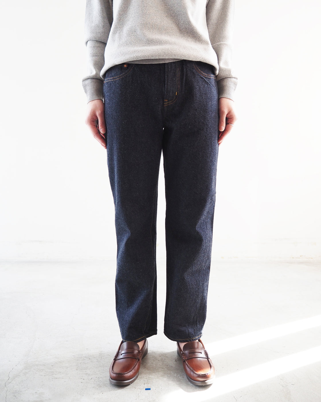 Straight denim, Indigo