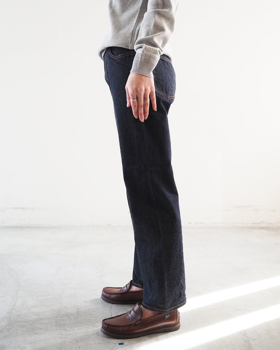 Straight denim, Indigo