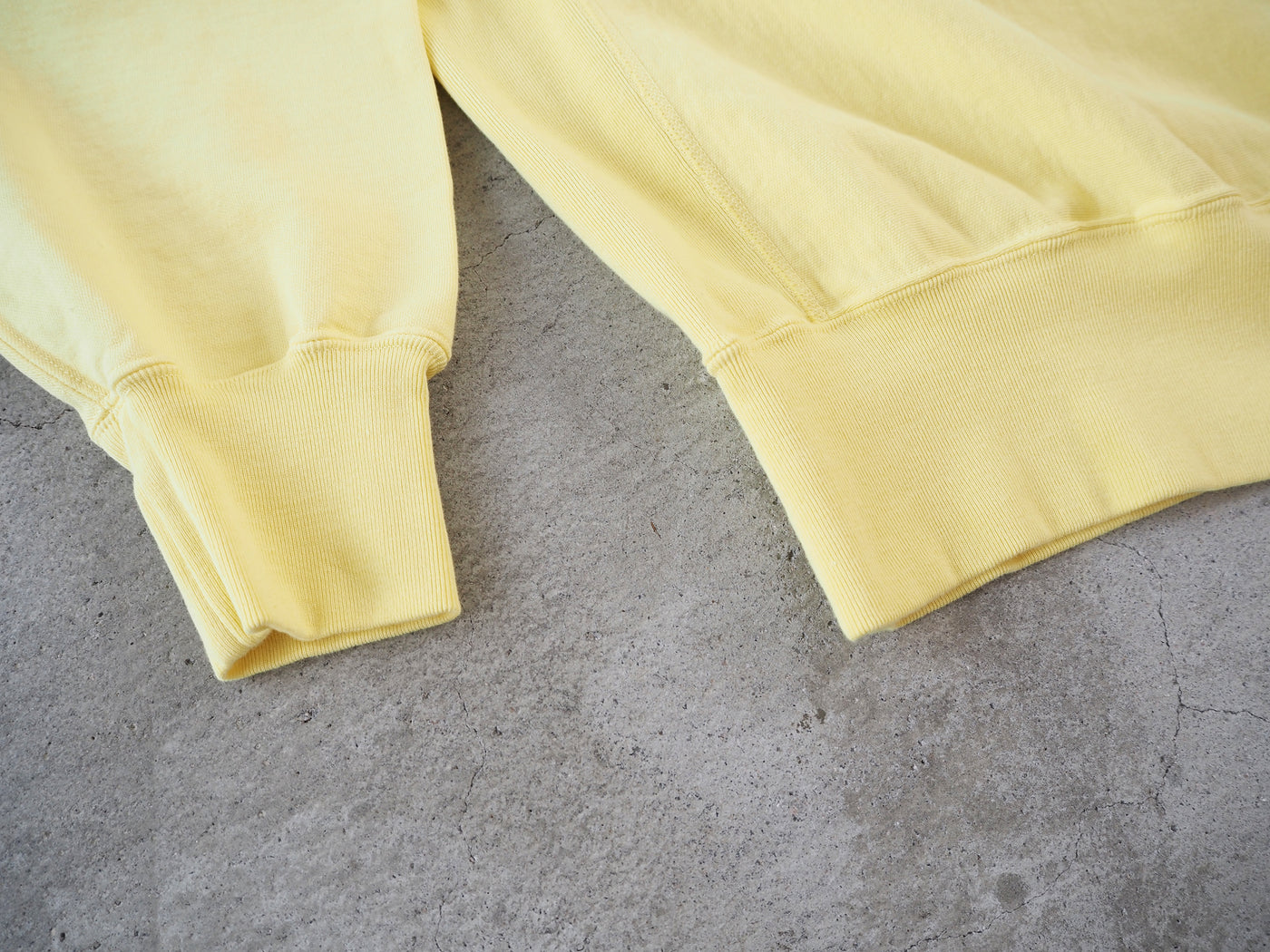 Light Sweat Crew Neck Pullover, Yellow