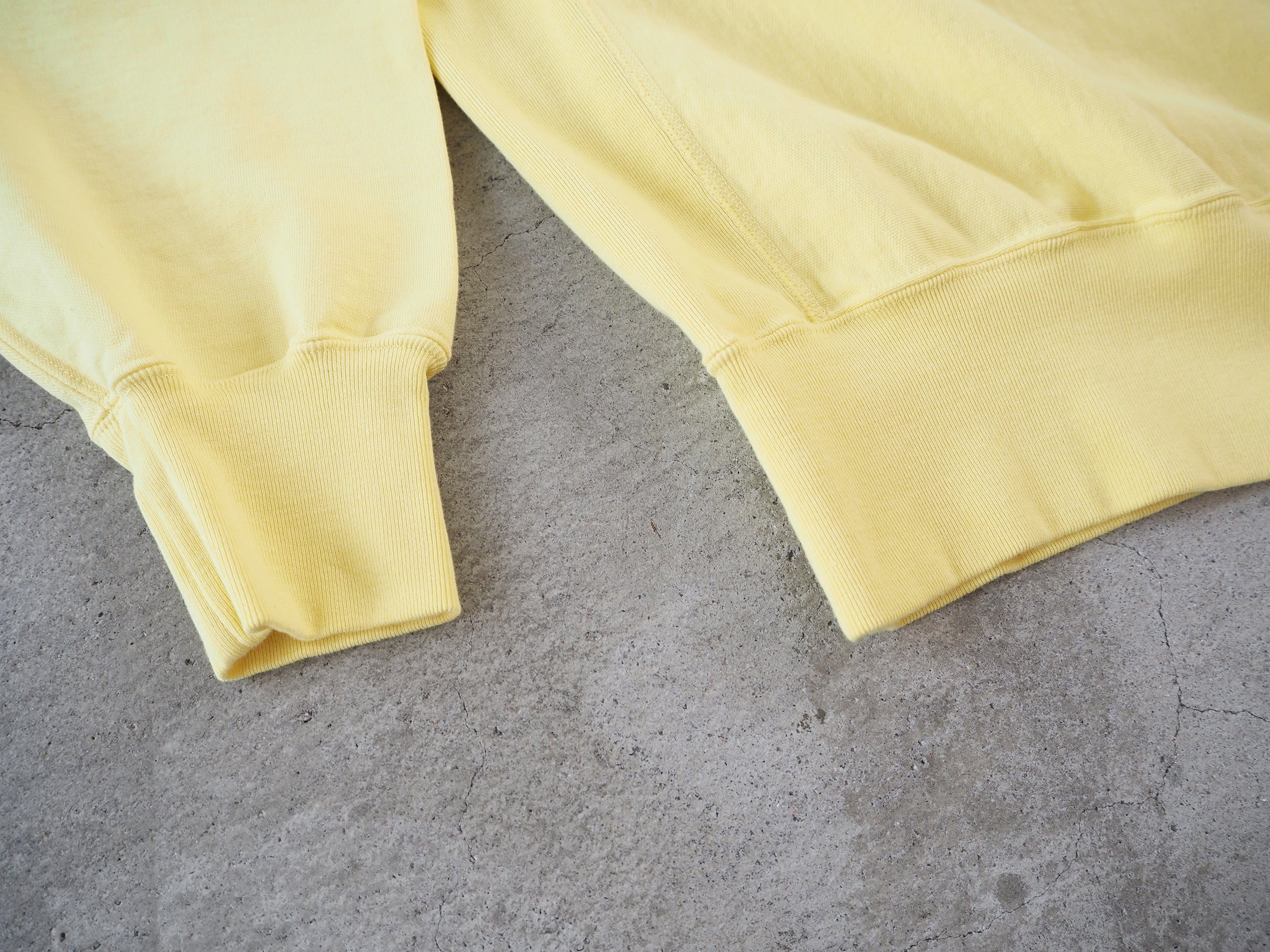 Light Sweat Crew Neck Pullover, Yellow