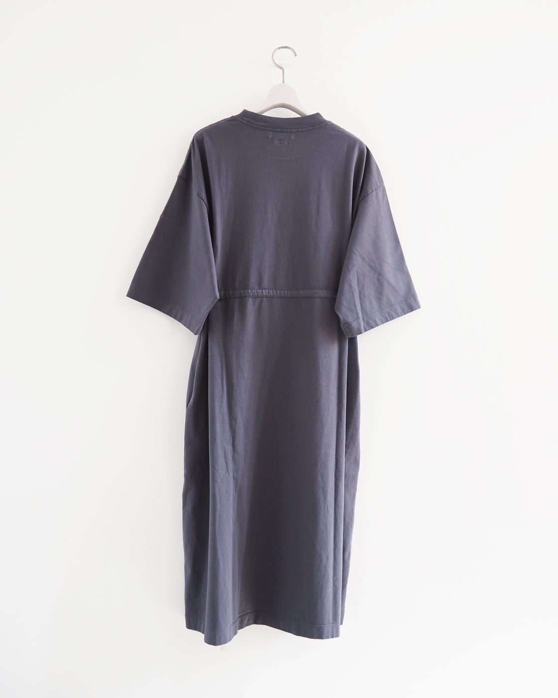 high gauge plating Dress, Charcoal