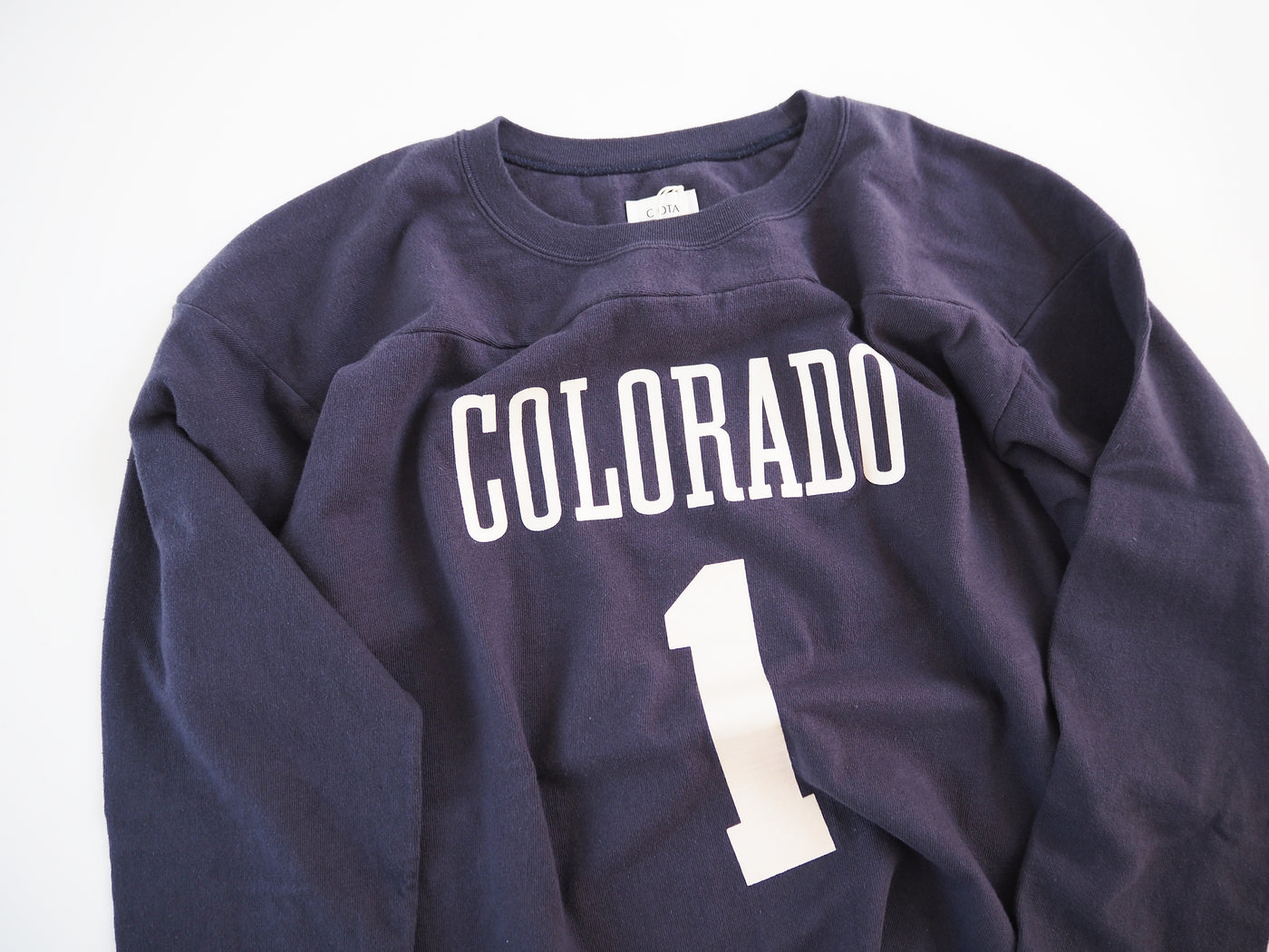 Football 3/4-Sleeved Tee Shirt, Navy