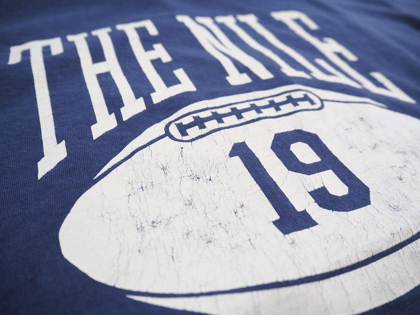 Football Short-Sleeved Tee Shirt, Navy