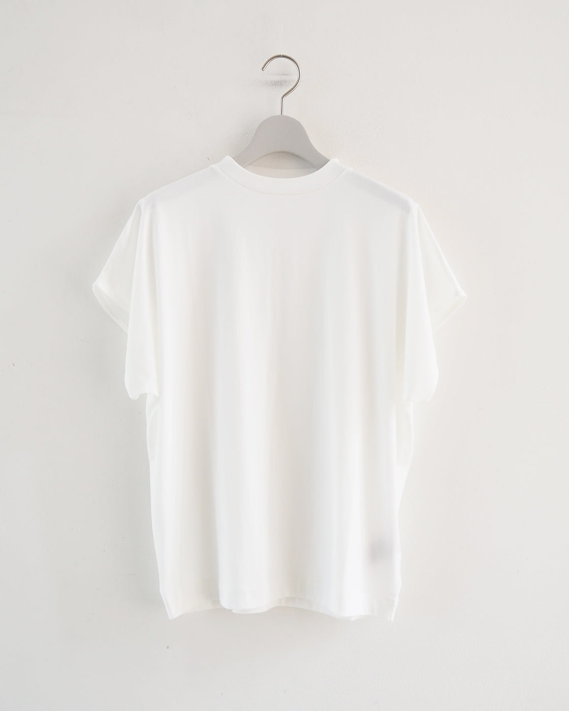 Drop Shoulder Top, White