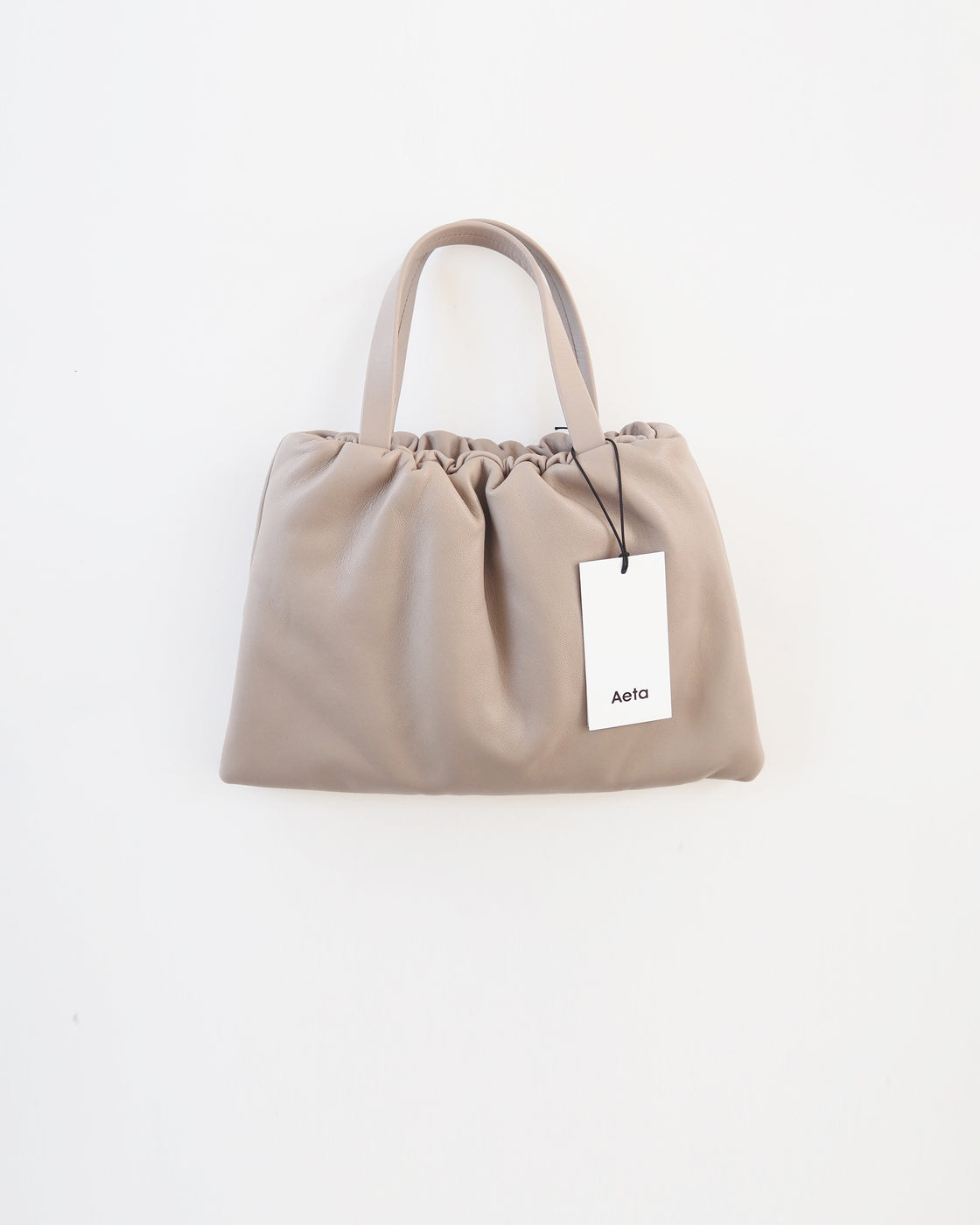 Elastic tote, Gray Beige