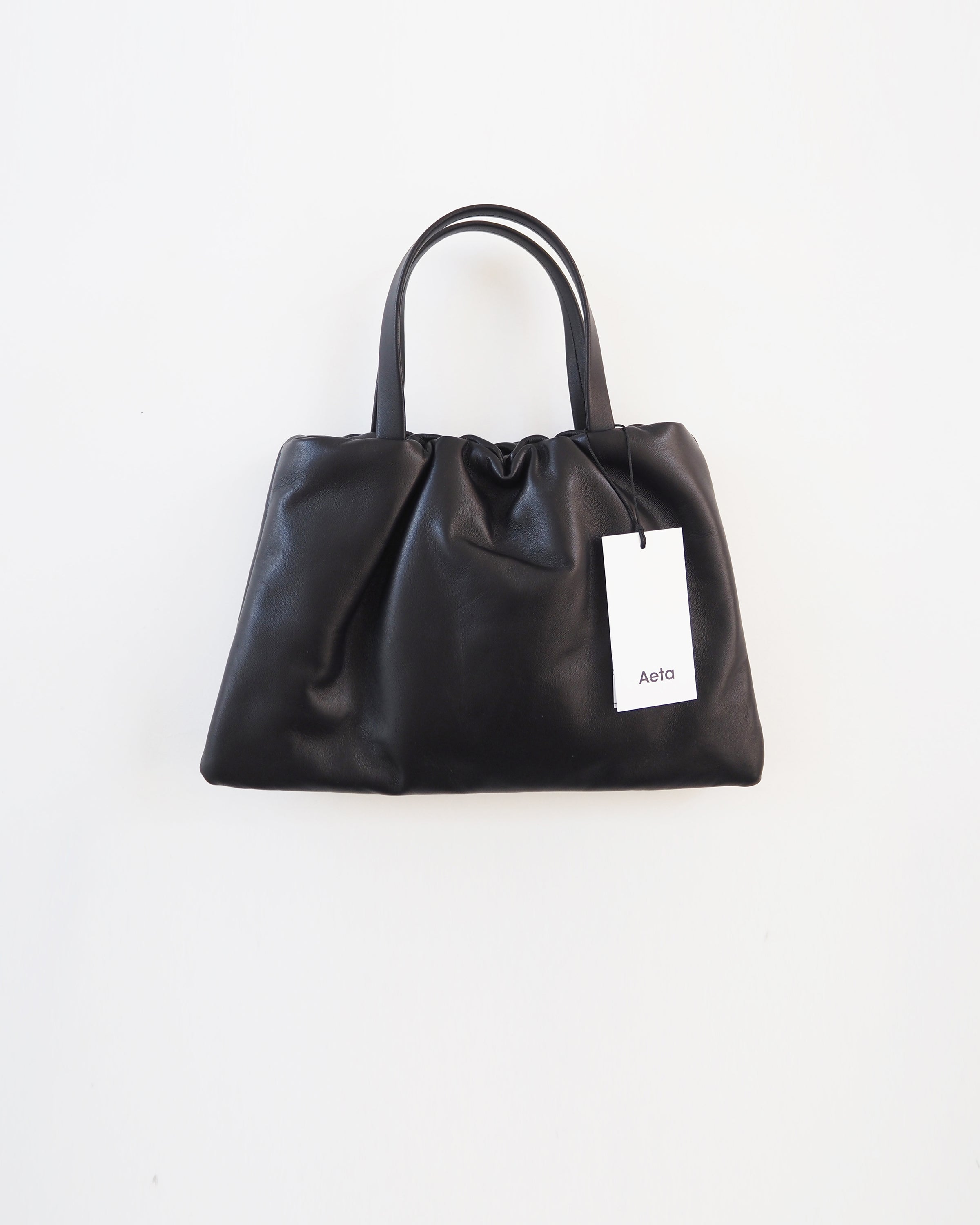 Elastic tote, Black