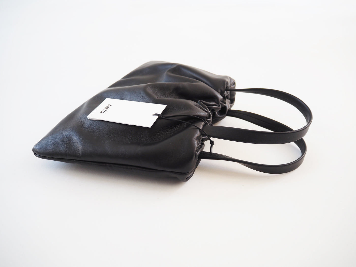 Elastic tote, Black