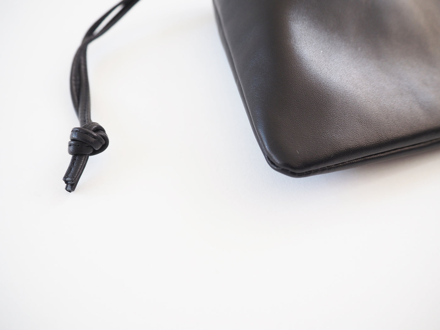 Drawstring pouch, Black