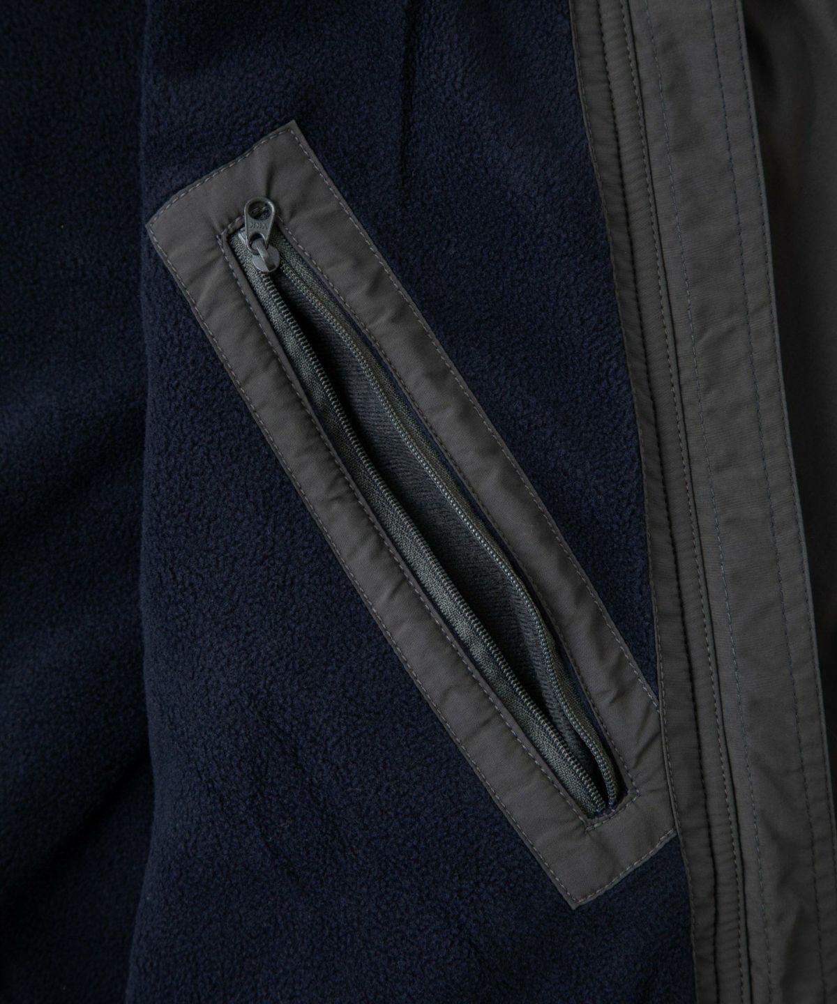 WILD THINGS STAND UP JACKET FLEECE LINING , Gray