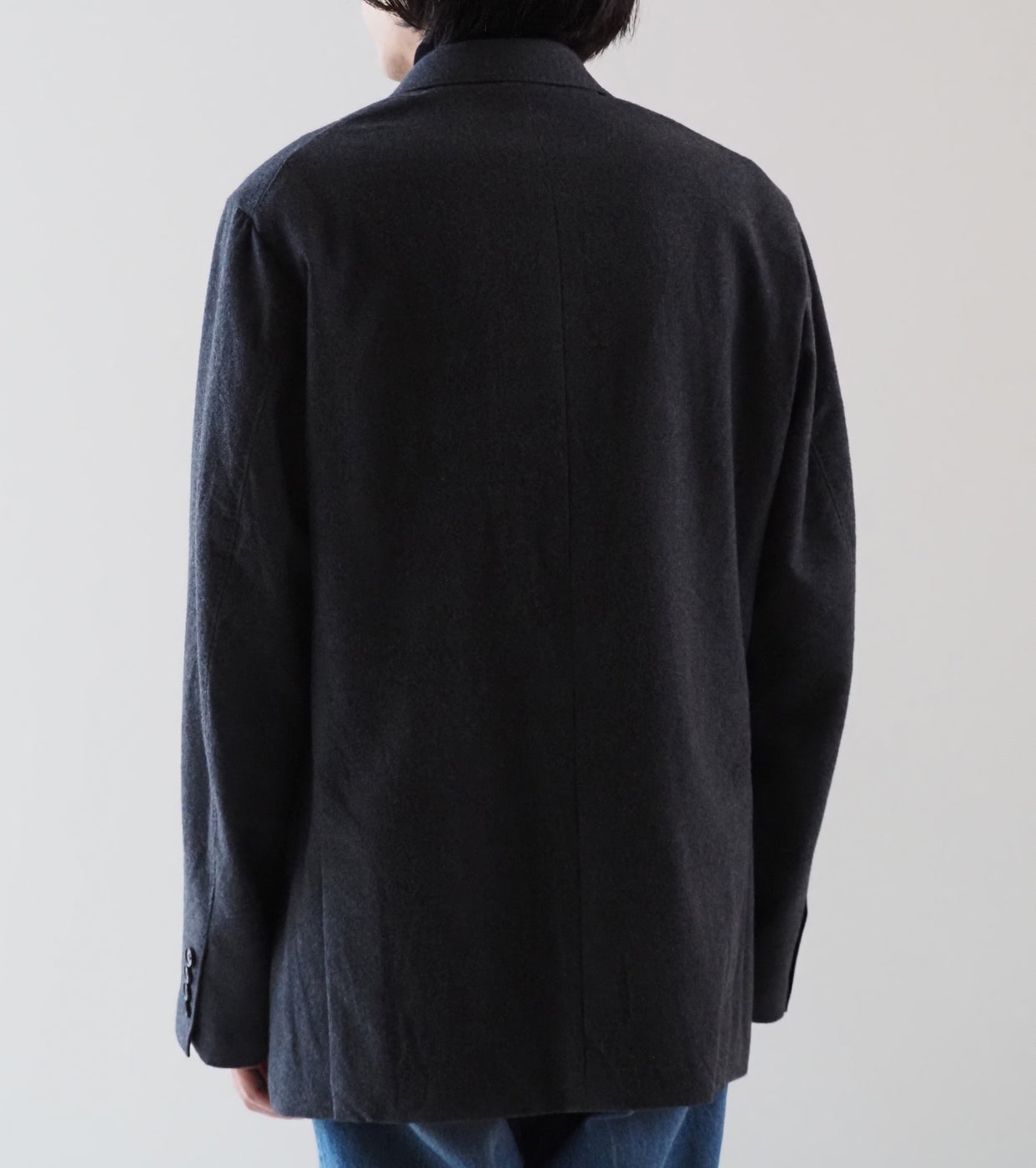 MAATEE & SONS Double Washed Jacket Flannel , Gray