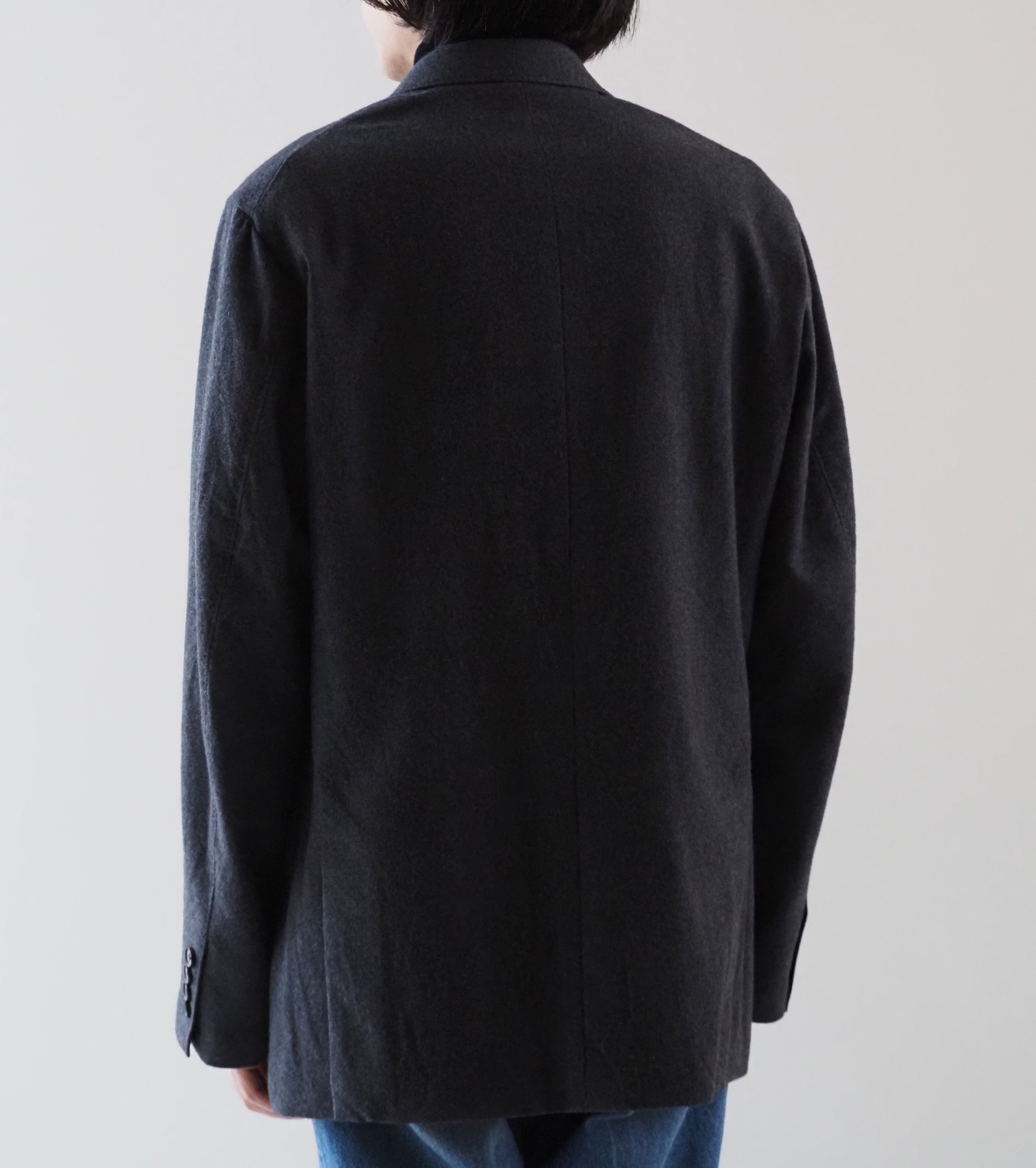 MAATEE & SONS Double Washed Jacket Flannel , Gray