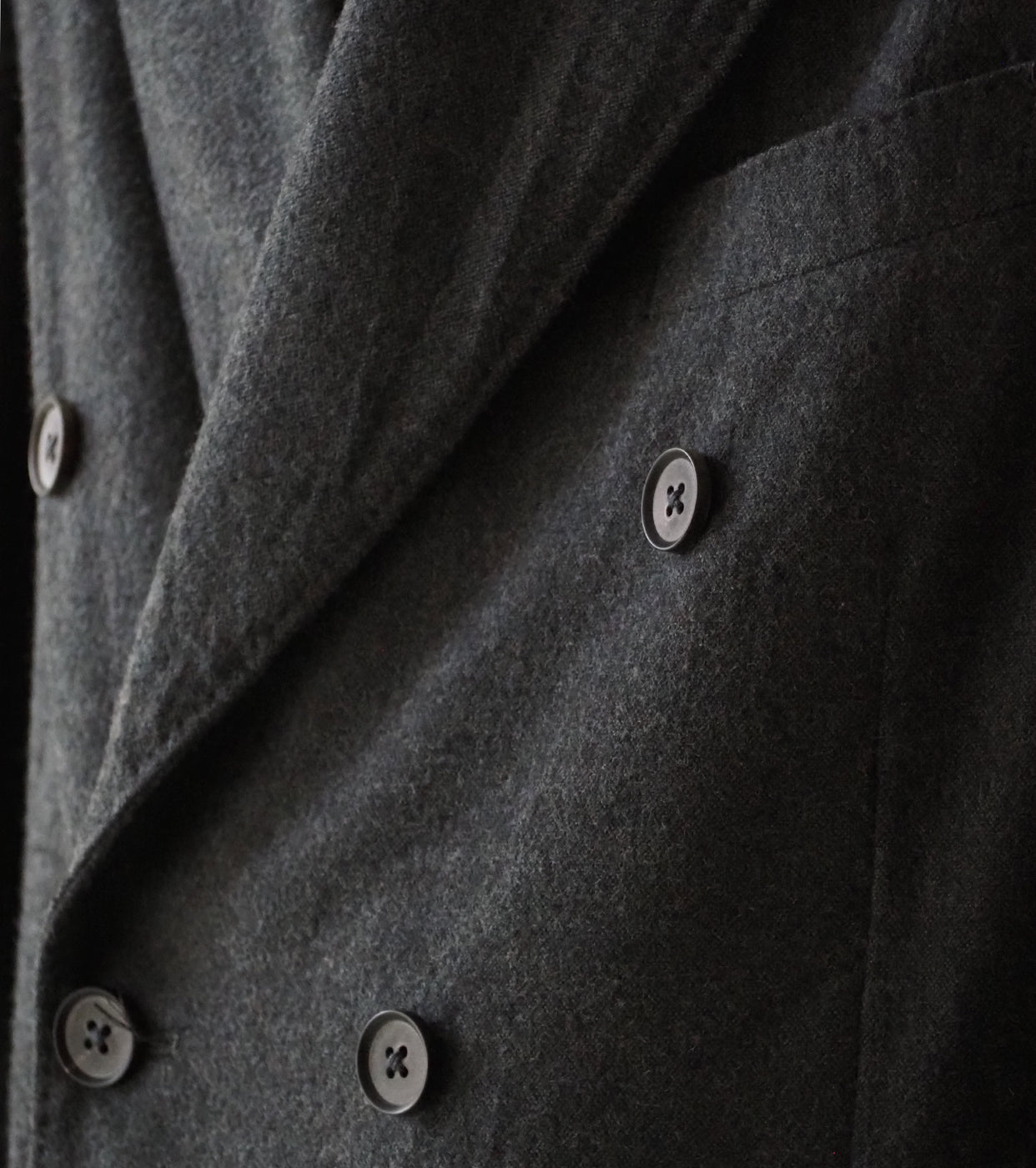 MAATEE & SONS Double Washed Jacket Flannel , Gray