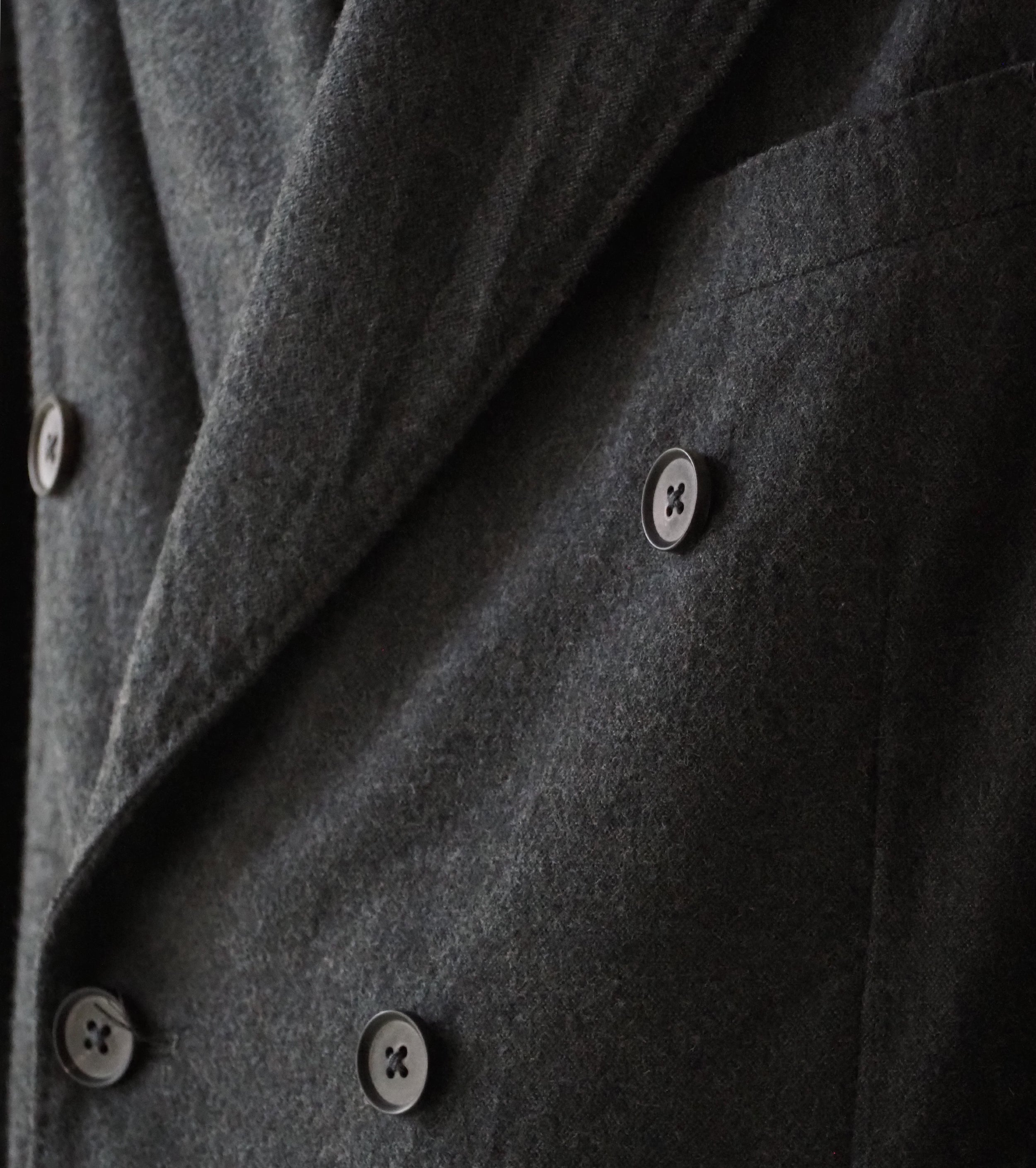 MAATEE & SONS Double Washed Jacket Flannel , Gray