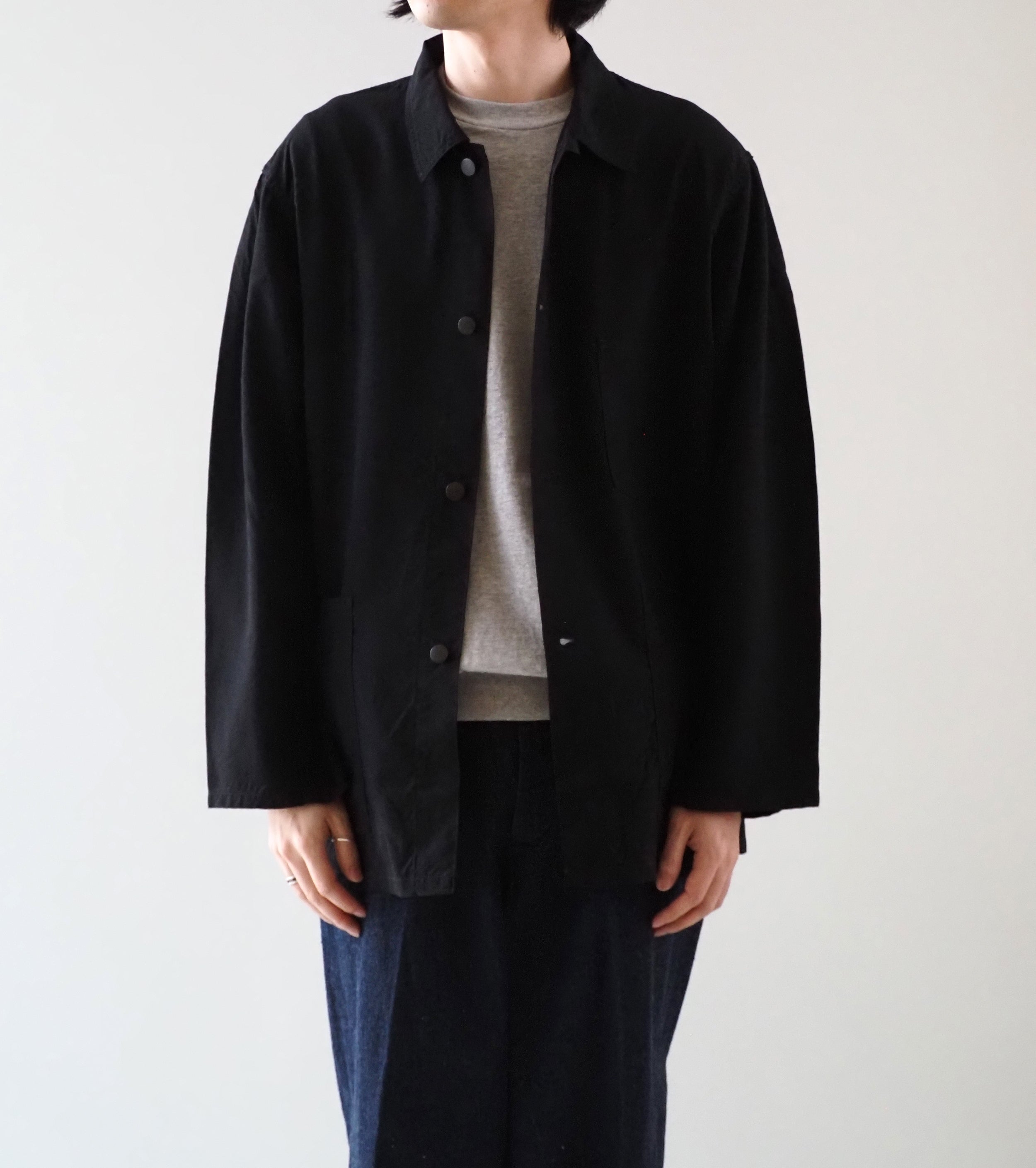 BAUTH ウール ジャケット , Black