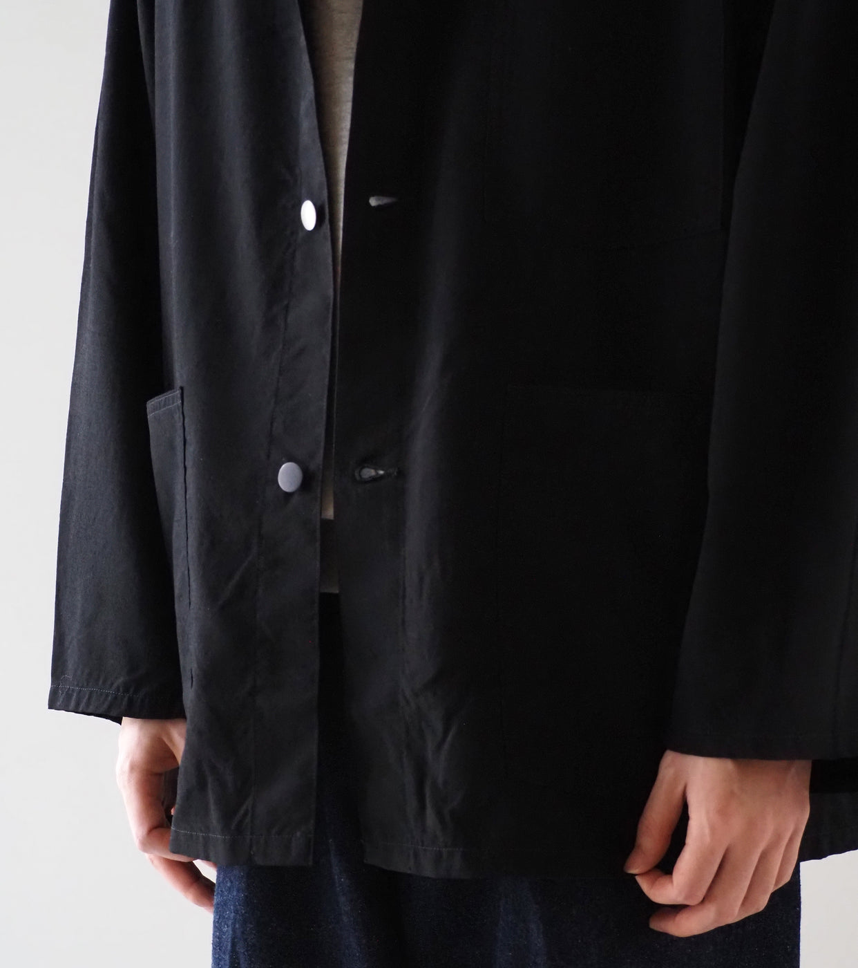 BAUTH ウール ジャケット , Black