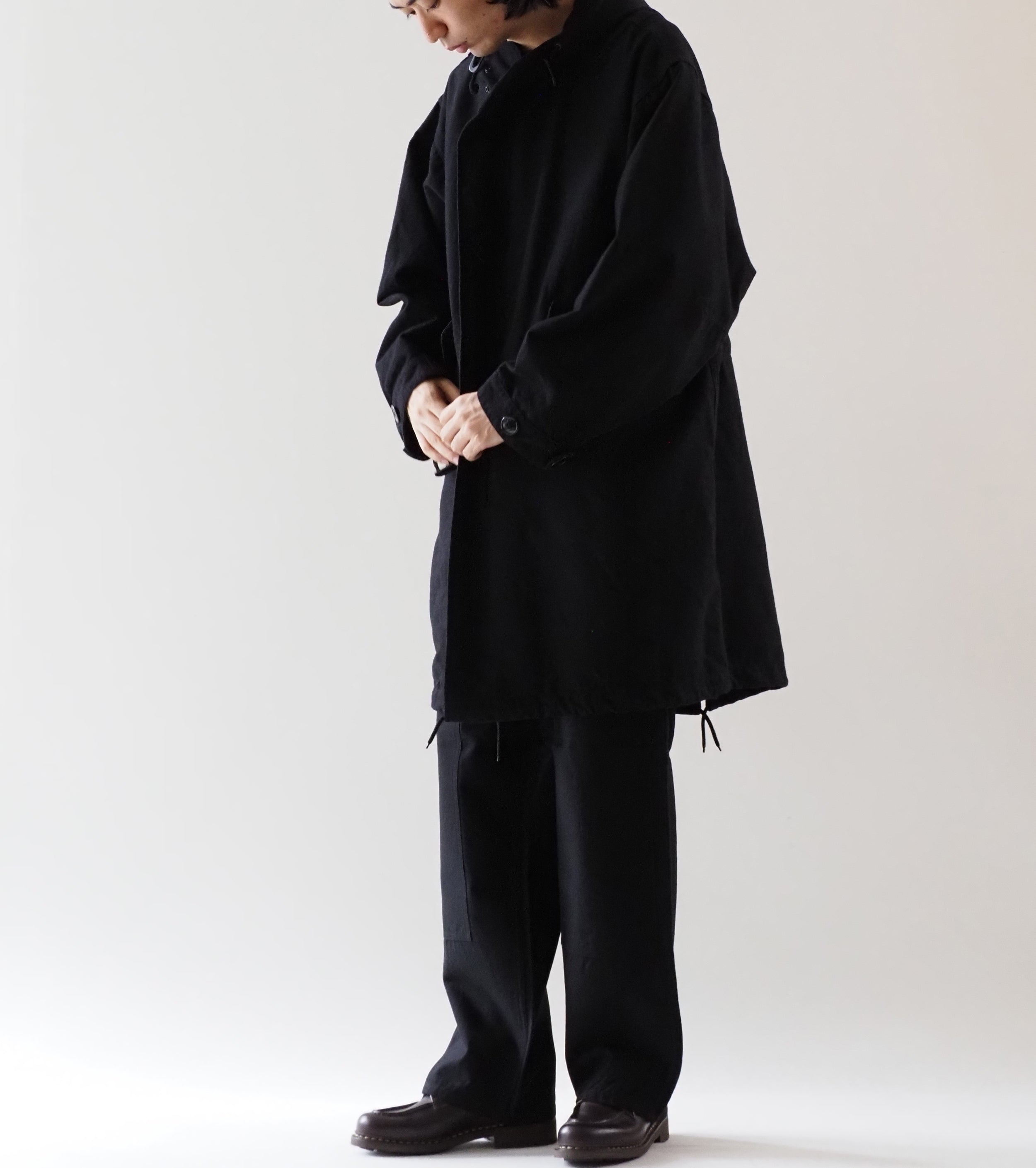 BAUTH MILITARY FOOD COAT , Black