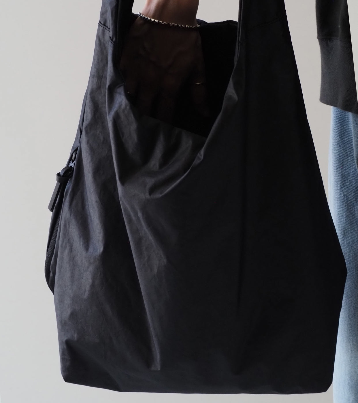 Texnh  ループ トート ベルスプリット, Black