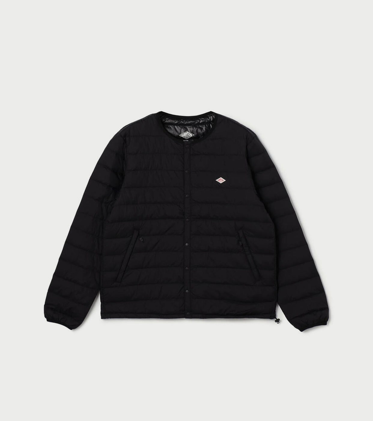 DANTON CREWNECK INNER DOWN JACKET  , Black
