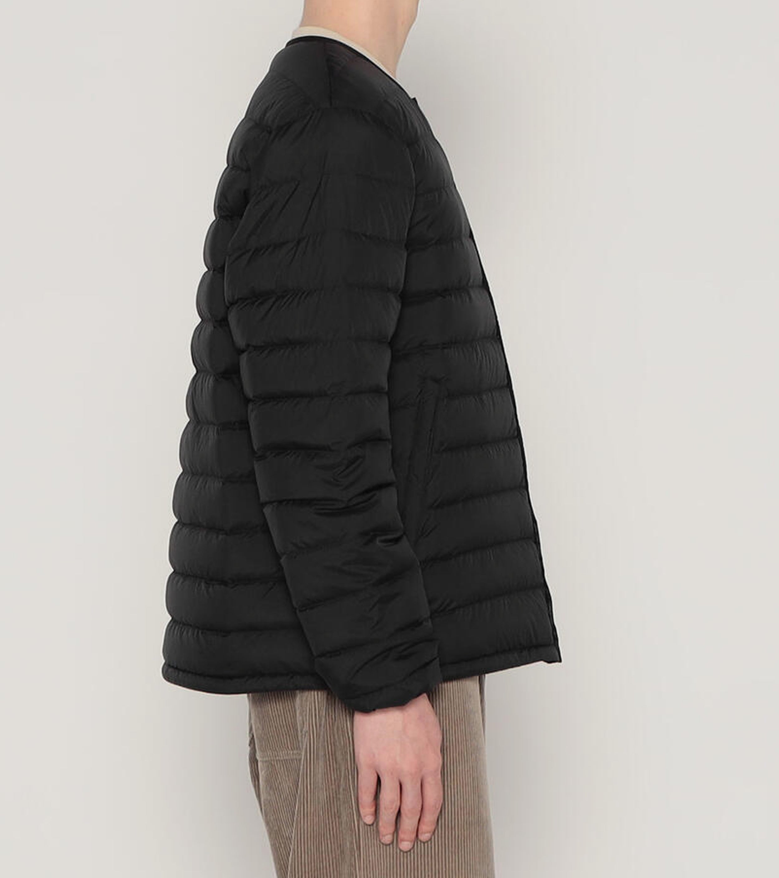DANTON CREWNECK INNER DOWN JACKET  , Black