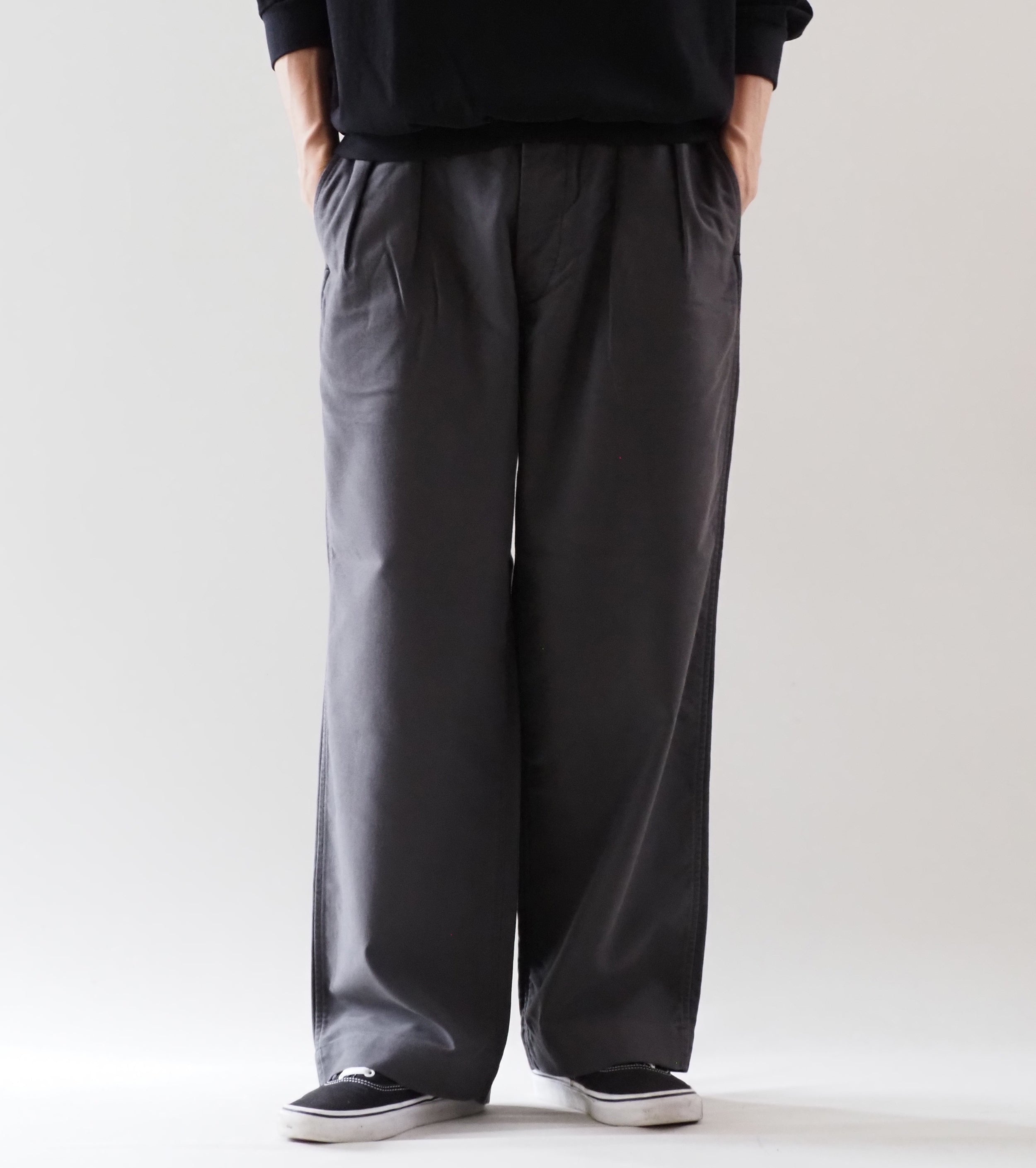 BAUTH Moleskin Military Pants , Grey