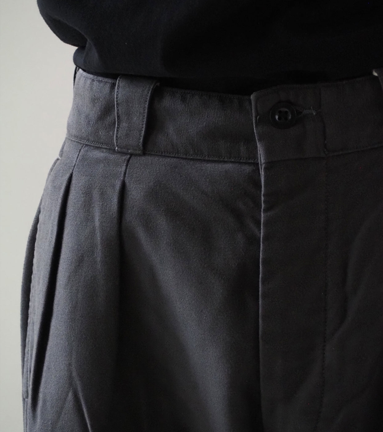 BAUTH Moleskin Military Pants , Grey