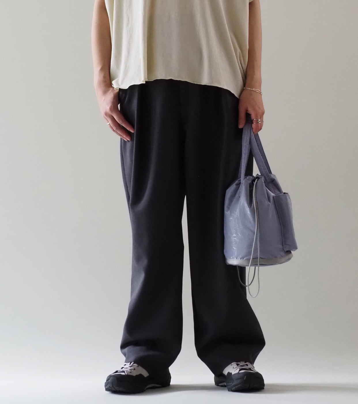 Texnh  シュラフ ポーチ エアリー ラミーリップ, Lavender