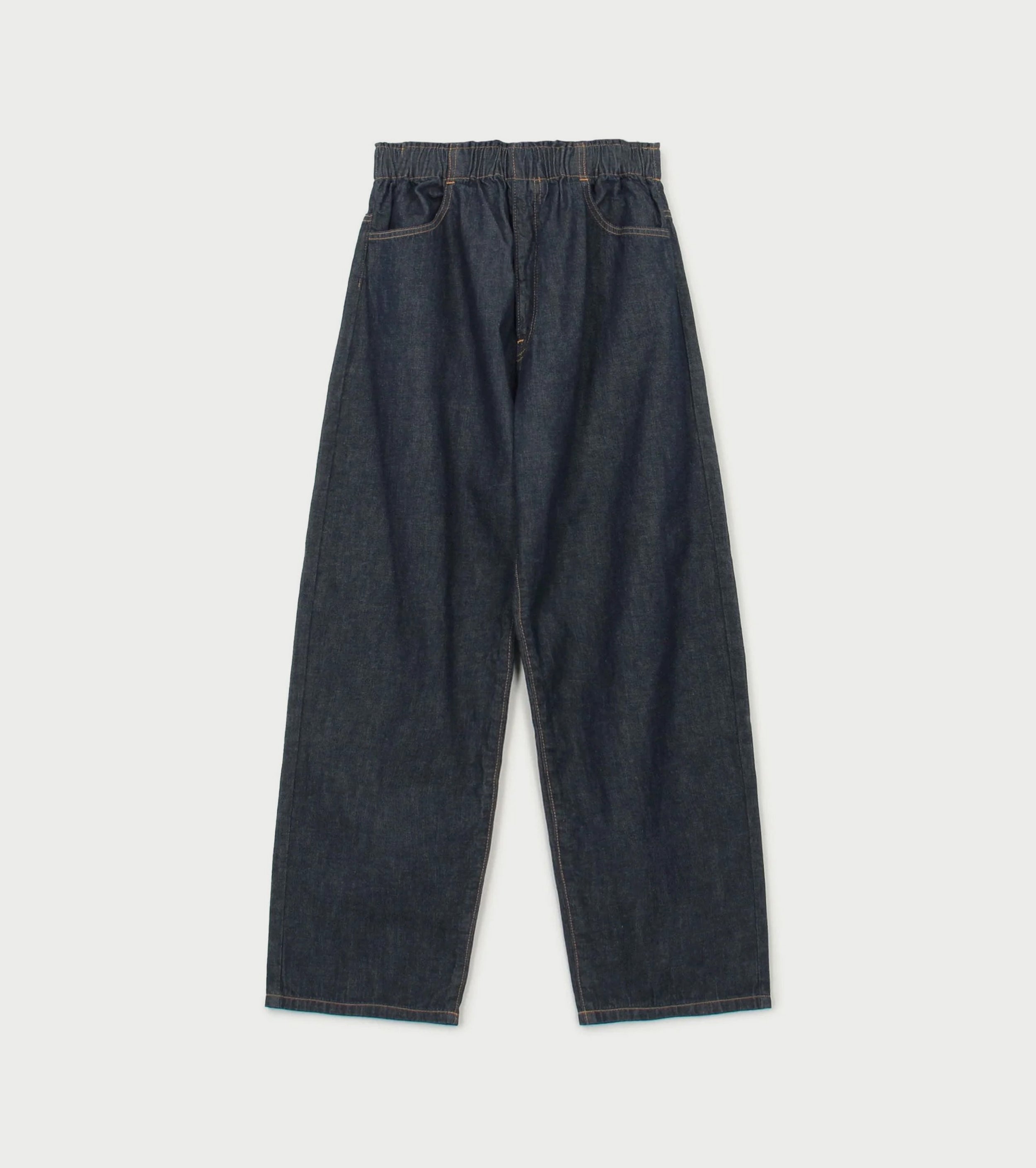 DANTON Color Denim Easy Pants , Indigo