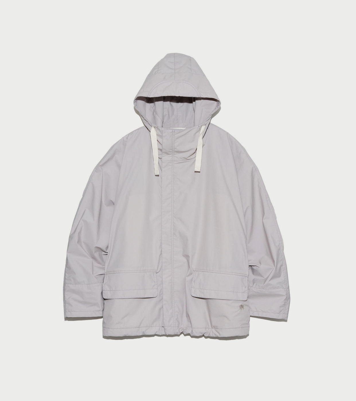 nanamica Hooded Deck Jacket , Gray Beige