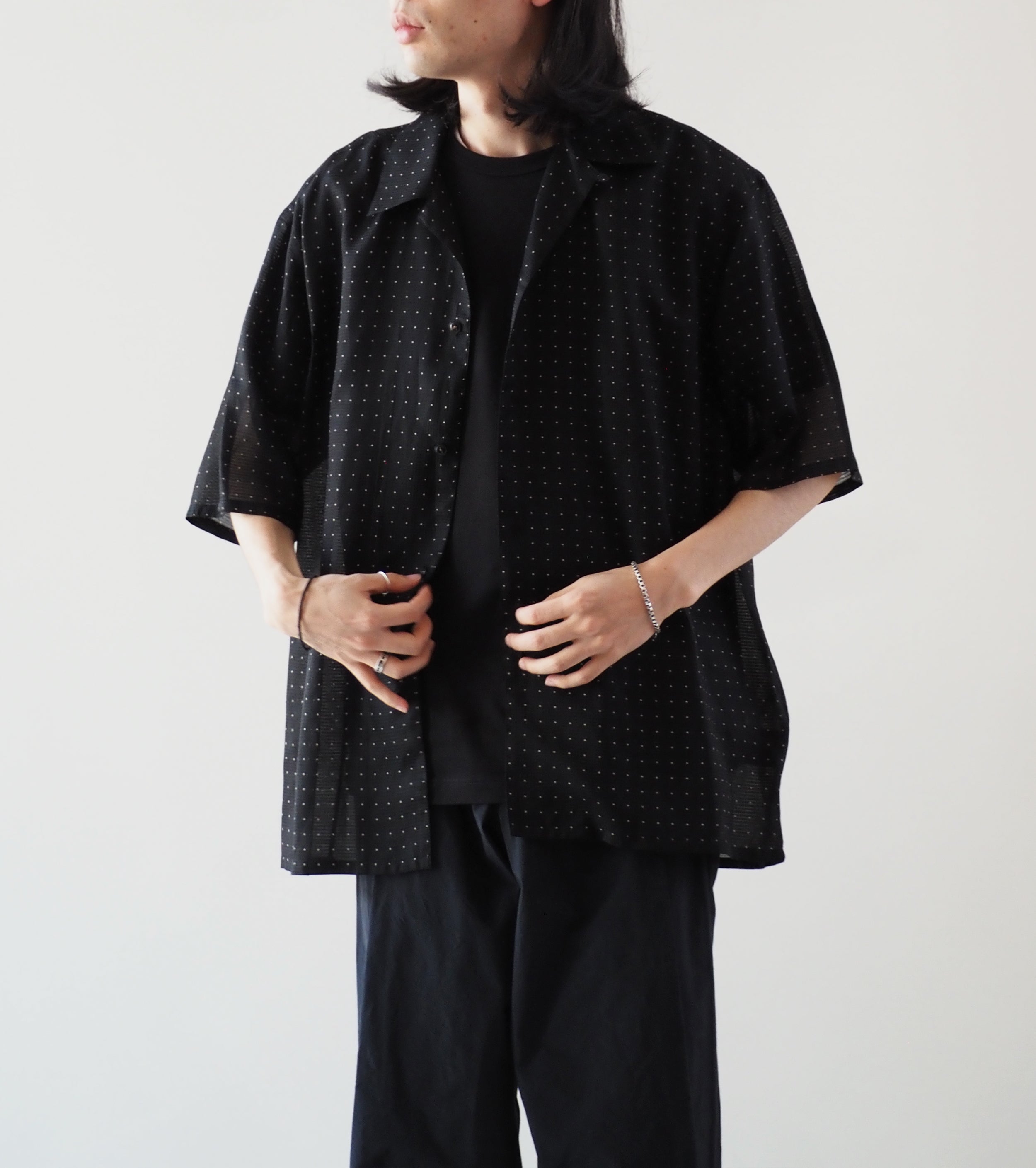 blurhms Square Dot Blouse Jacket ブラームス